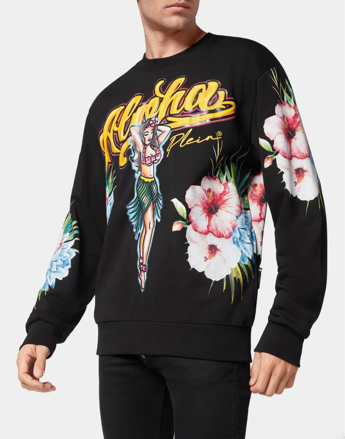Sweatshirt LS Hawaii, цвет: Черный