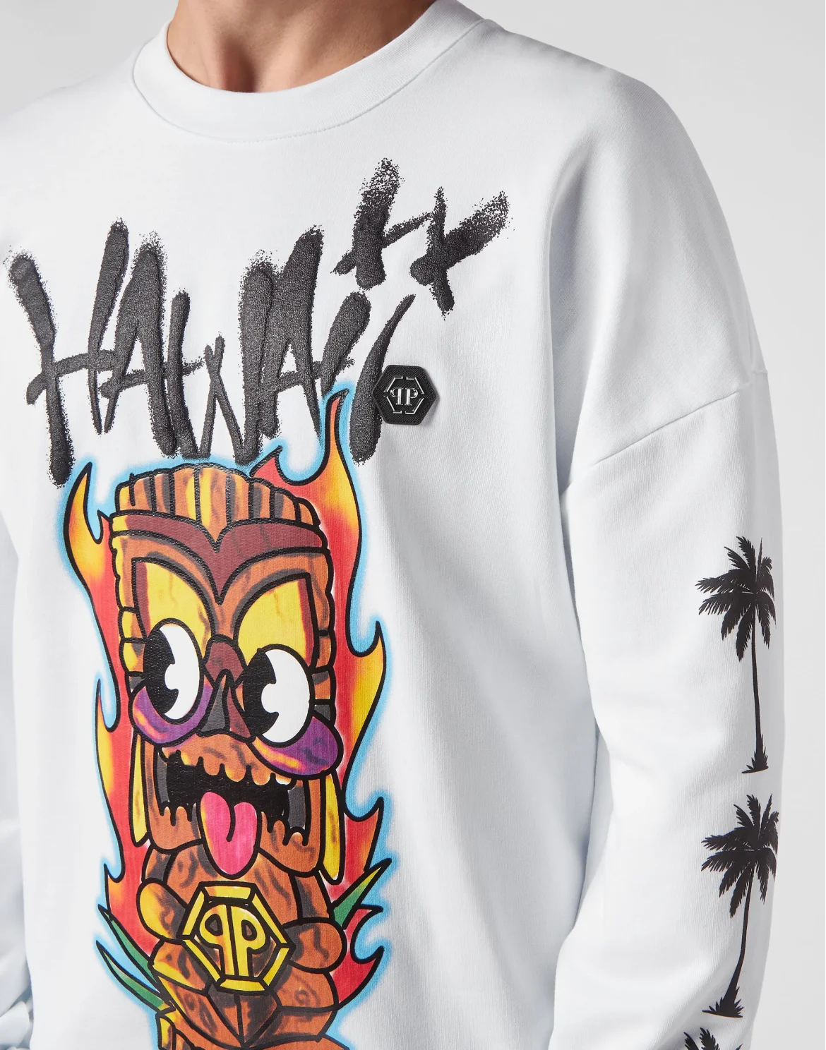 Sweatshirt LS Hawaii, цвет: Белый