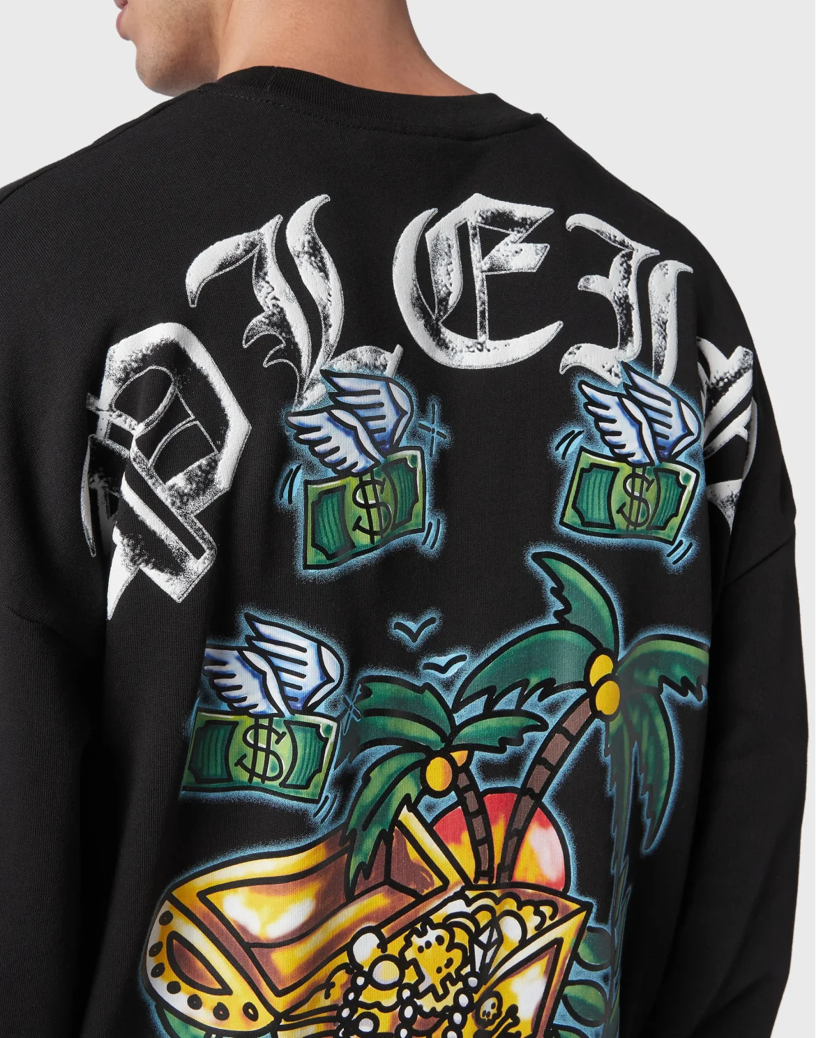 Sweatshirt LS Hawaii, цвет: Черный
