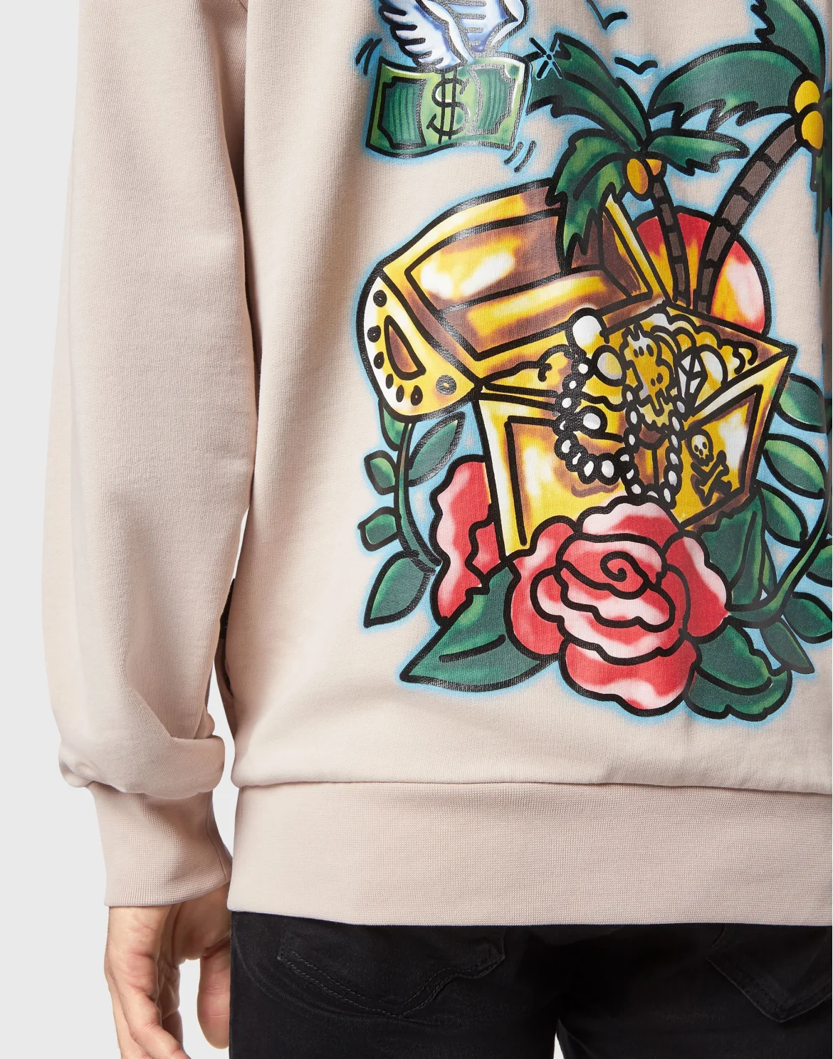 Sweatshirt LS Hawaii, цвет: Бежевый