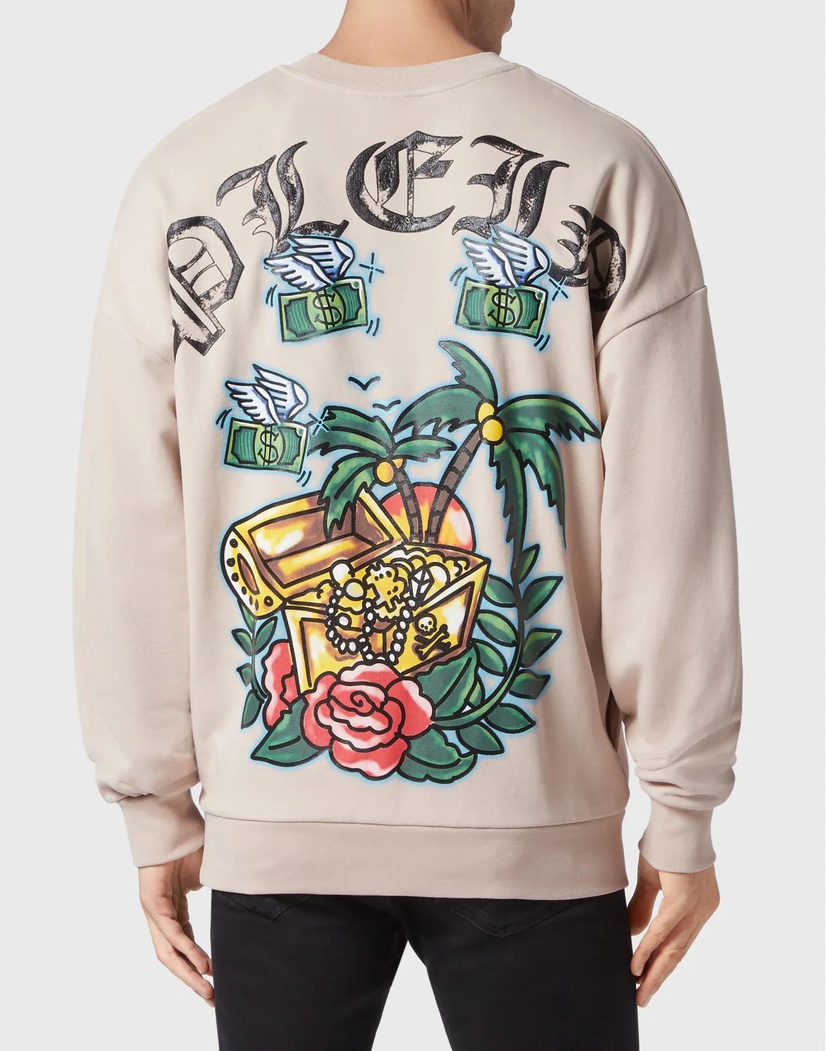 Sweatshirt LS Hawaii, цвет: Бежевый