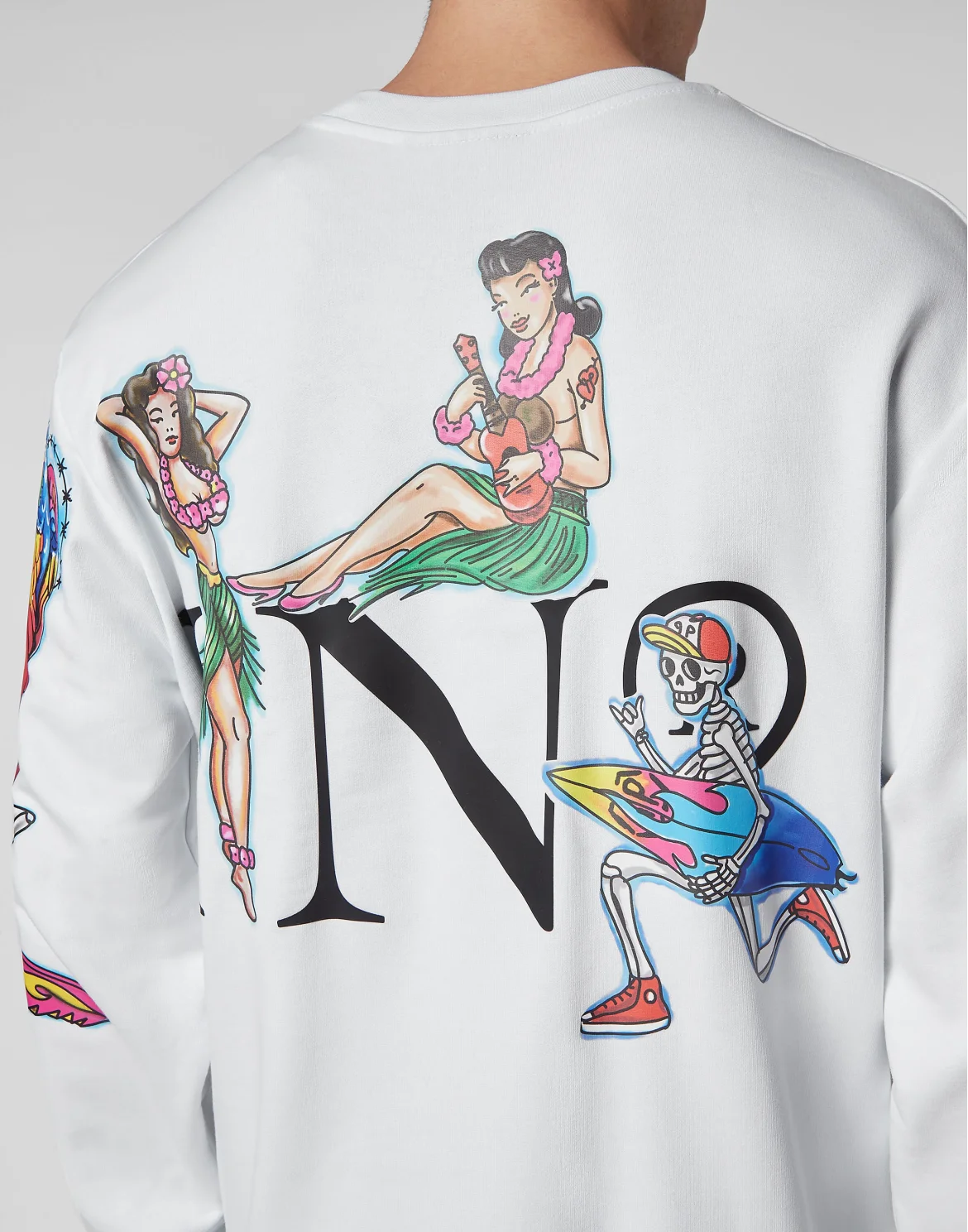 Sweatshirt LS Hawaii, цвет: Белый