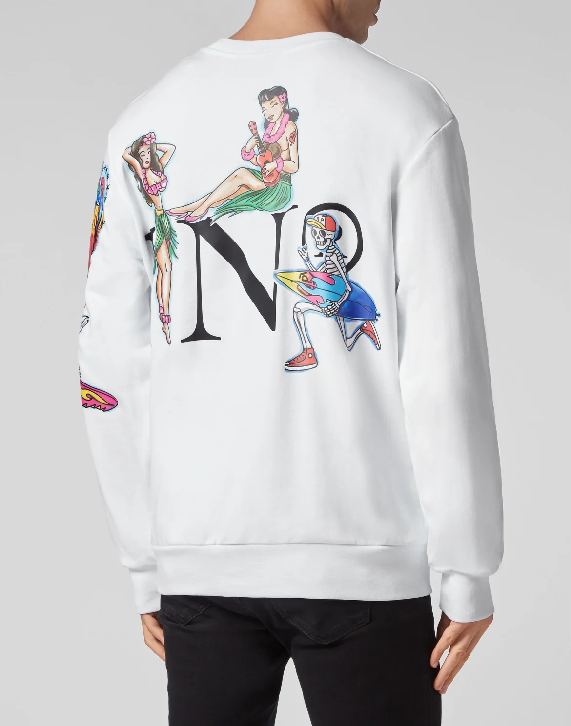 Sweatshirt LS Hawaii, цвет: Белый