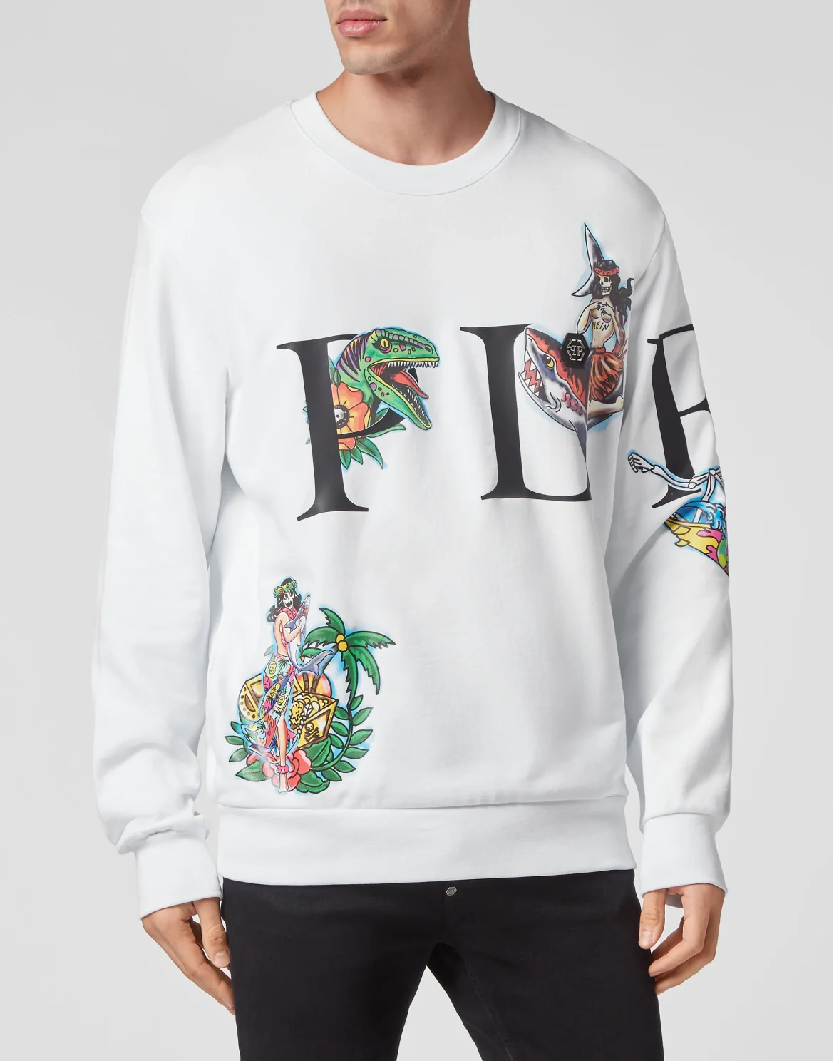 Sweatshirt LS Hawaii, цвет: Белый