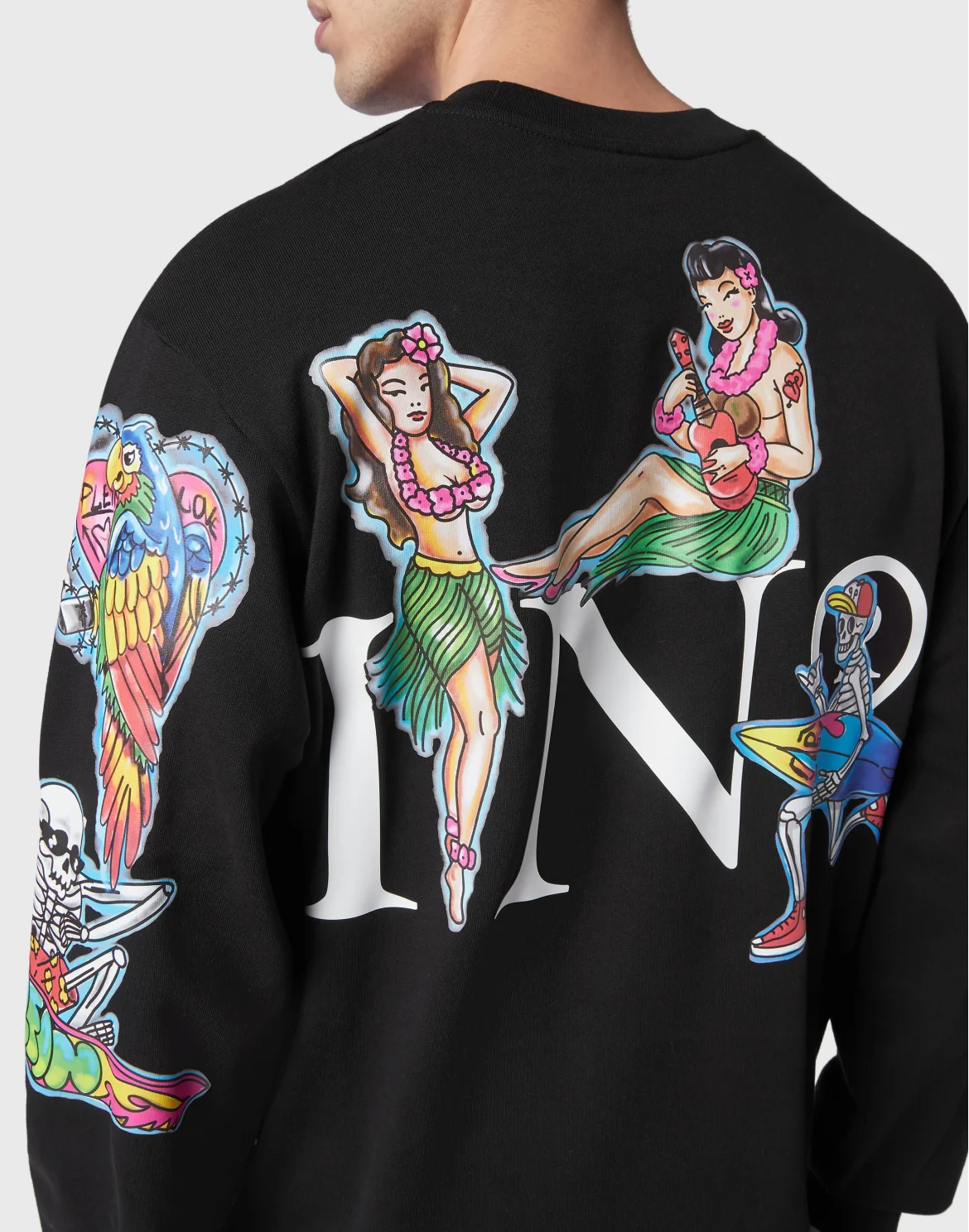 Sweatshirt LS Hawaii, цвет: Черный