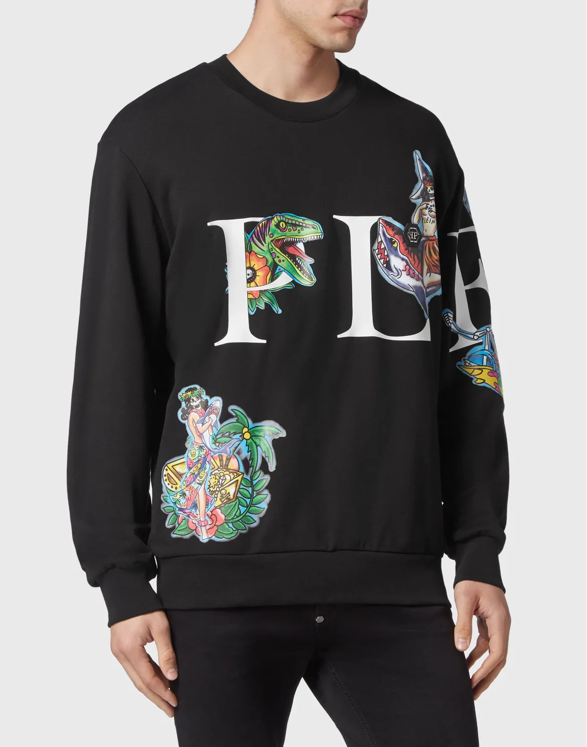 Sweatshirt LS Hawaii, цвет: Черный