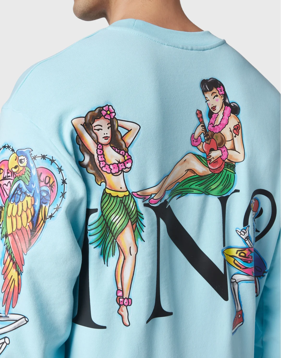 Sweatshirt LS Hawaii, цвет: Голубой