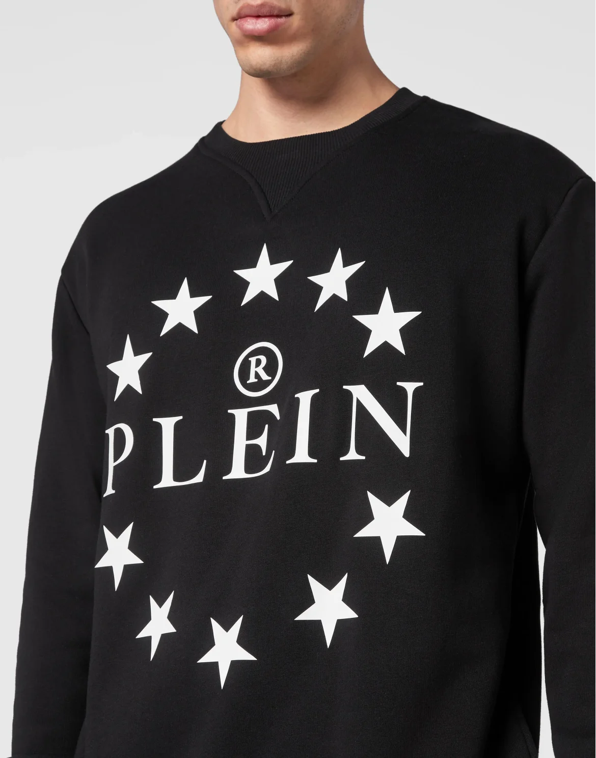 Sweatshirt LS Stars, цвет: Черный