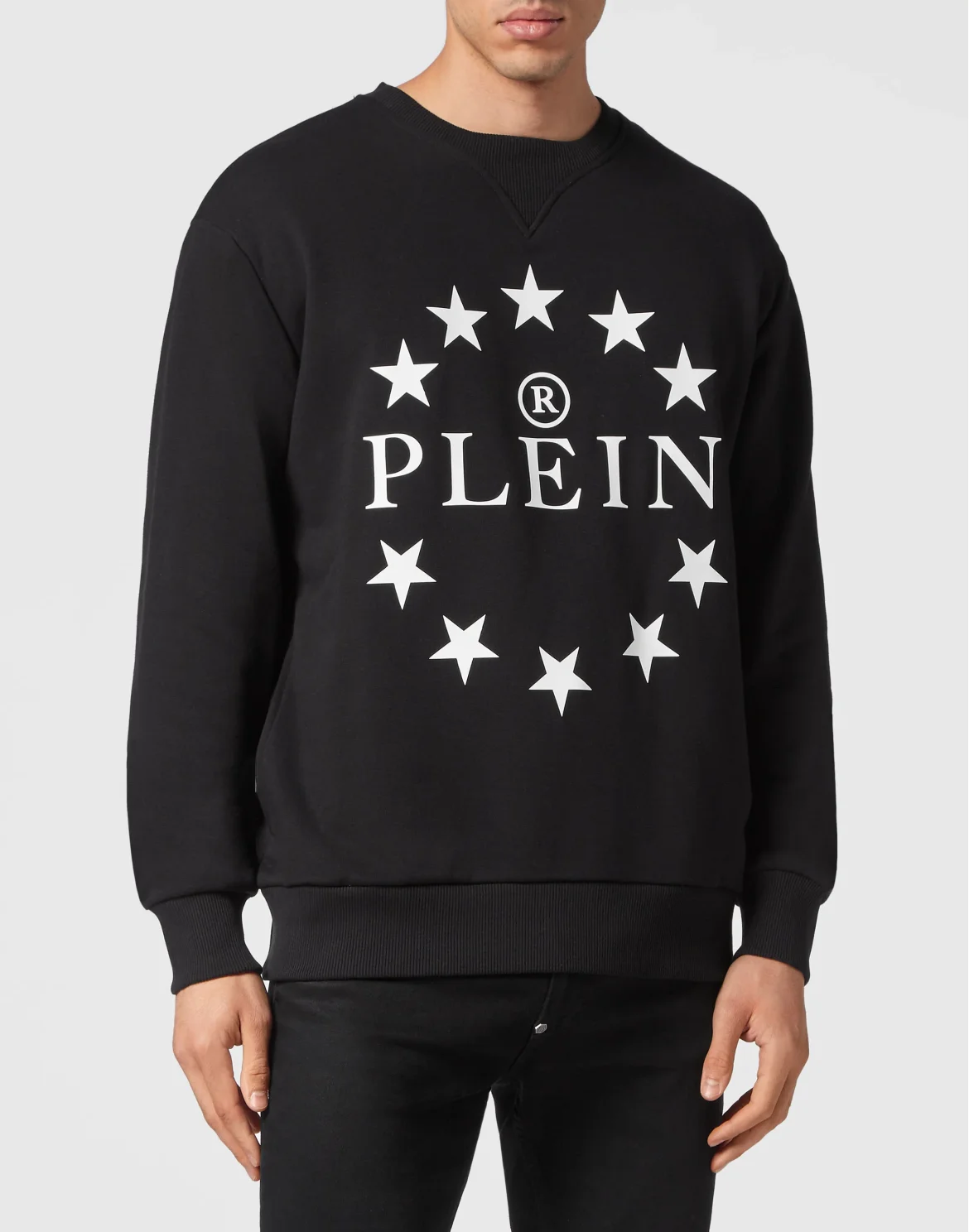 Sweatshirt LS Stars, цвет: Черный