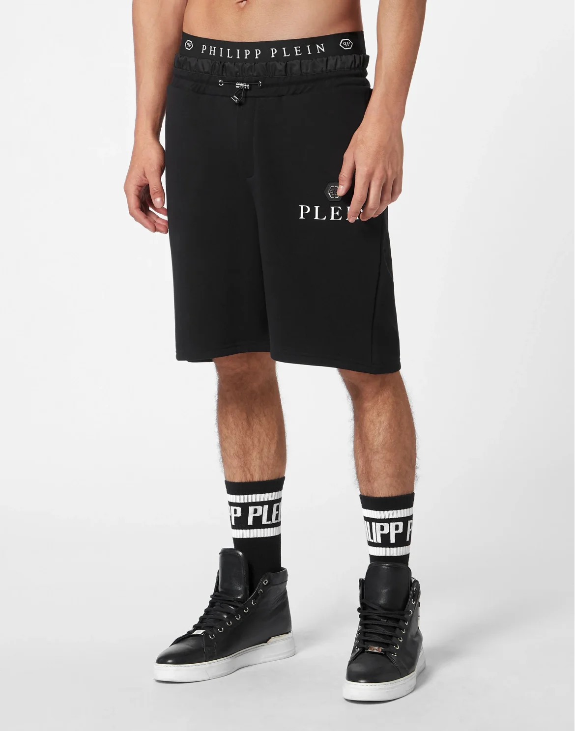 Jogging Shorts Hexagon, цвет: Черный