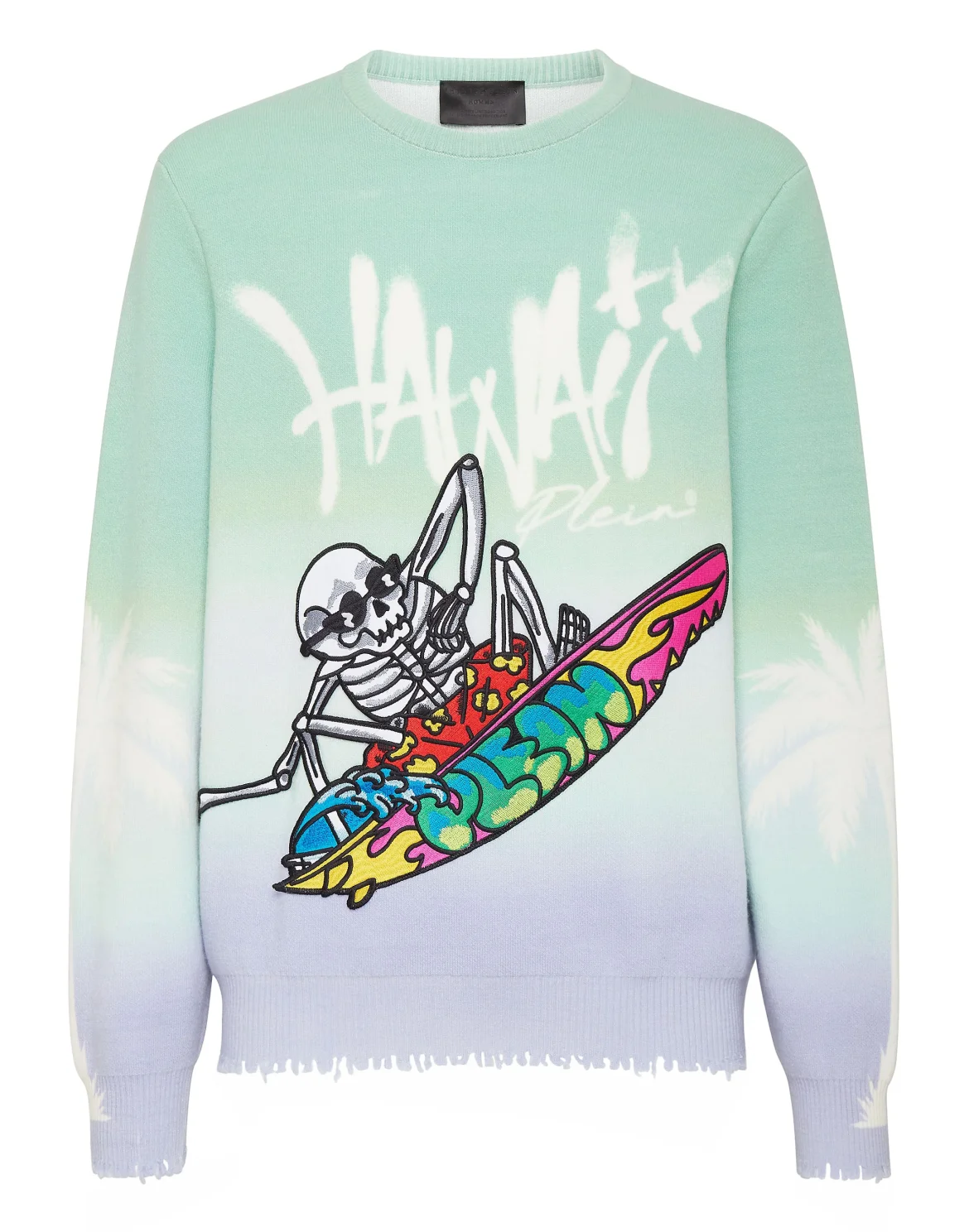 Merino Wool Pullover LS Hawaii, цвет: Мультиколор