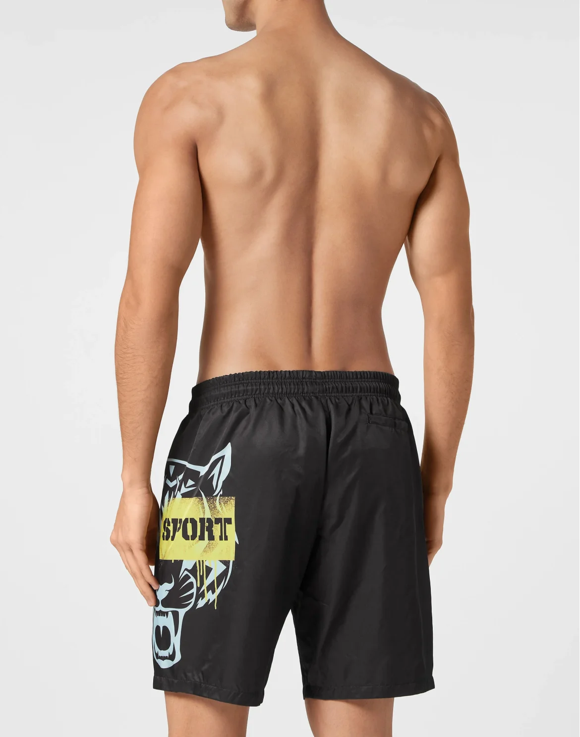 Swim-Trunks Tiger, цвет: Зеленый
