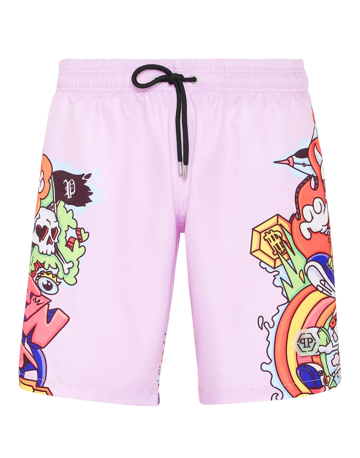 Swim-Trunks Skully Gang, цвет: Розовый