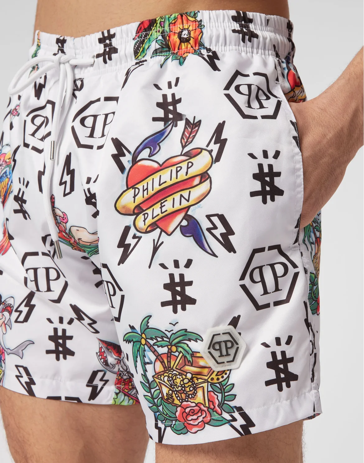 Swim-Trunks Hawaii, цвет: Белый
