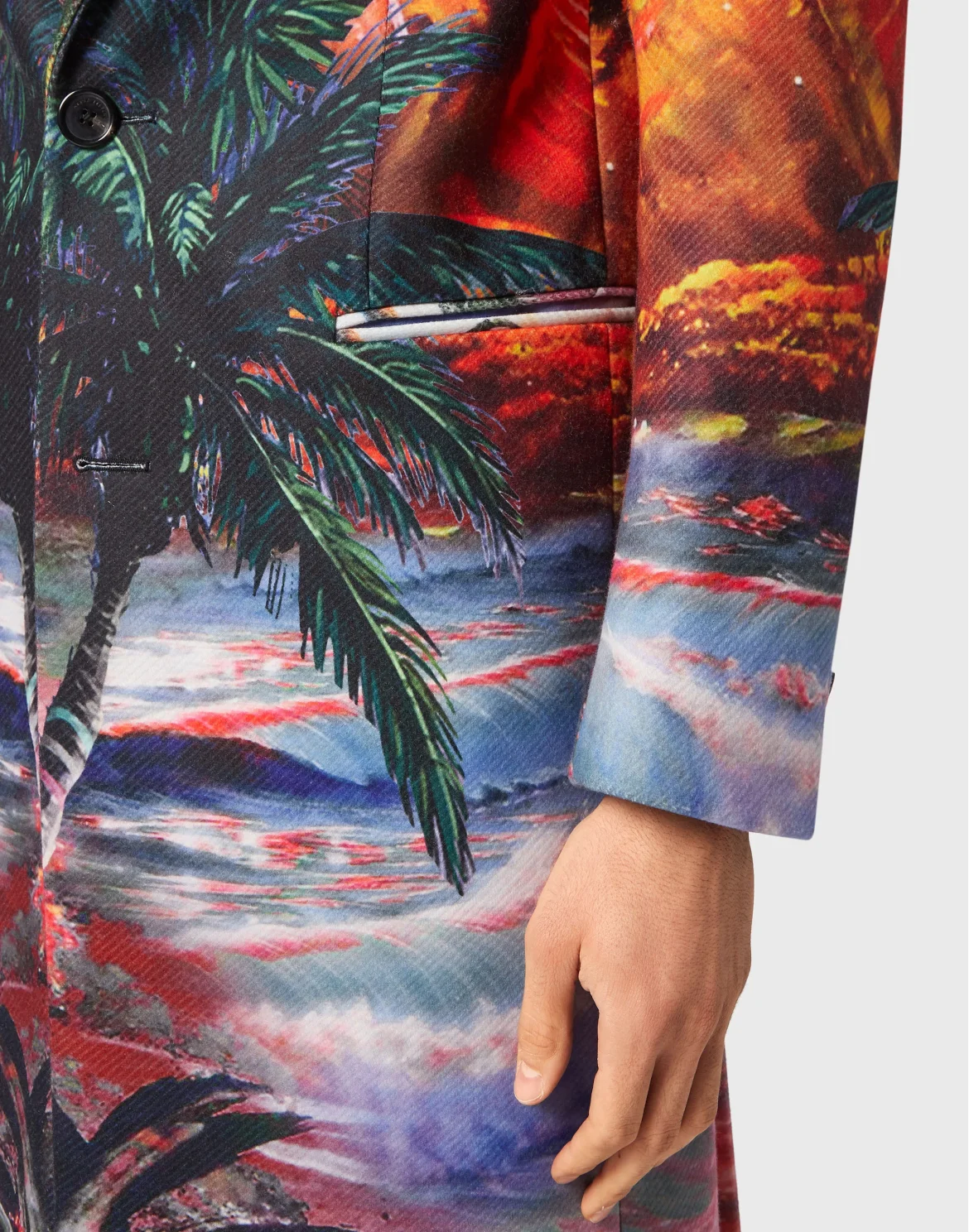 Wool Coat Long Hawaii, цвет: Мультиколор