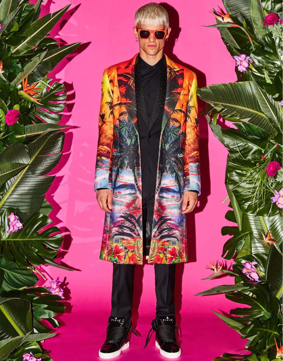 Wool Coat Long Hawaii, цвет: Мультиколор