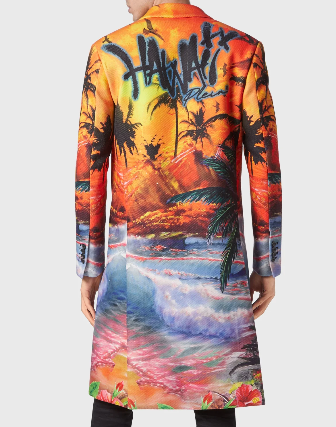 Wool Coat Long Hawaii, цвет: Мультиколор