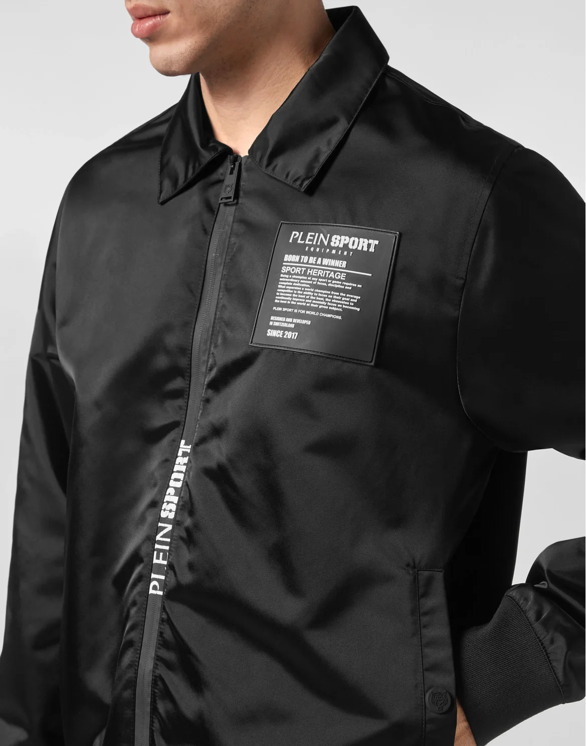Nylon Bomber, цвет: Черный