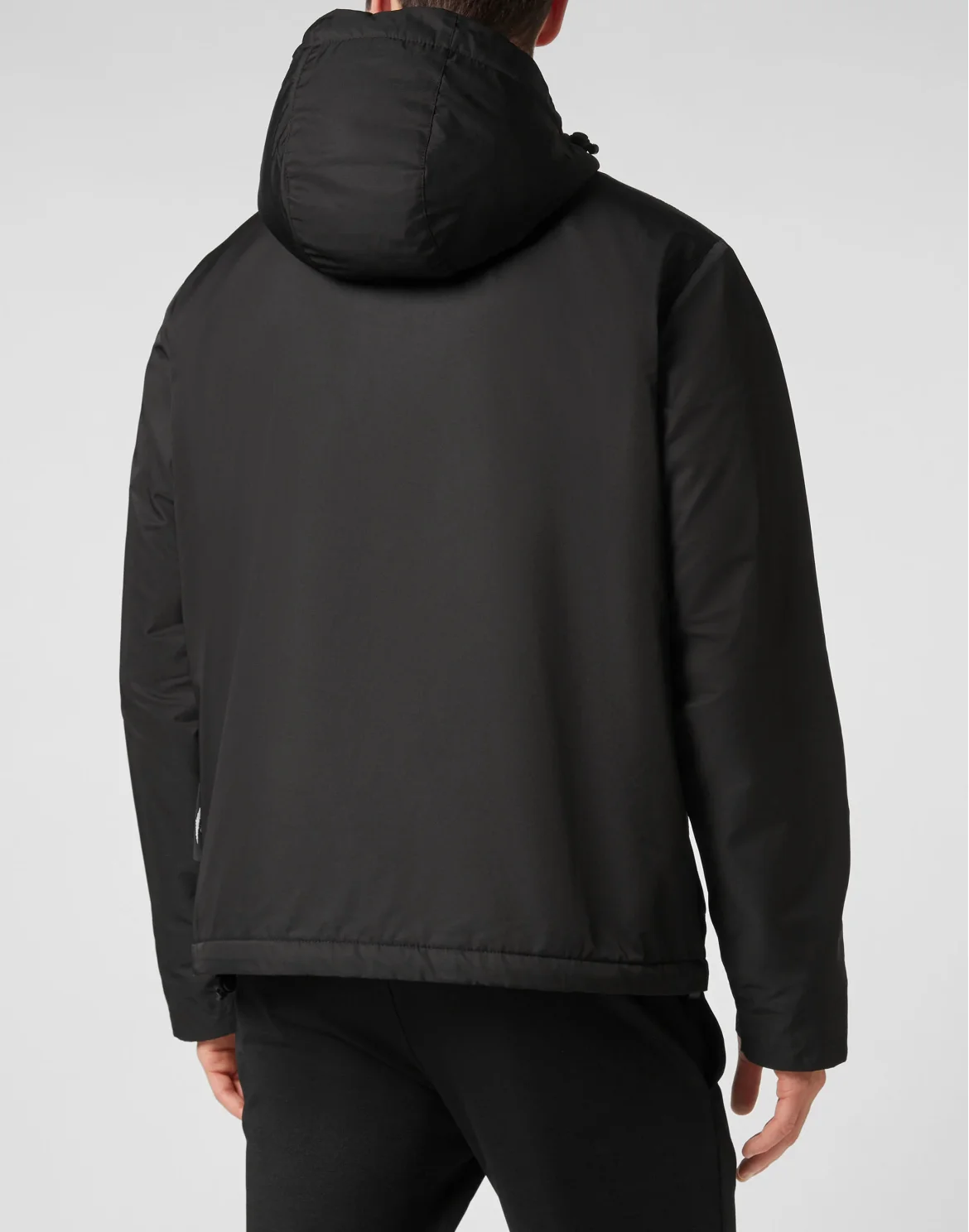Nylon Padded Jacket, цвет: Черный