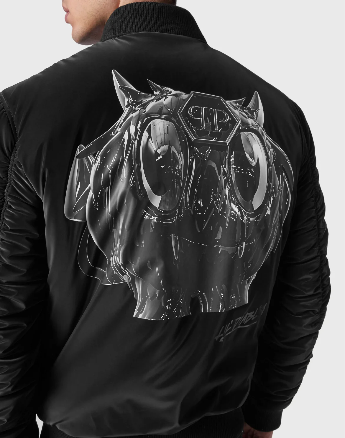 Nylon Bomber Monsters, цвет: Черный