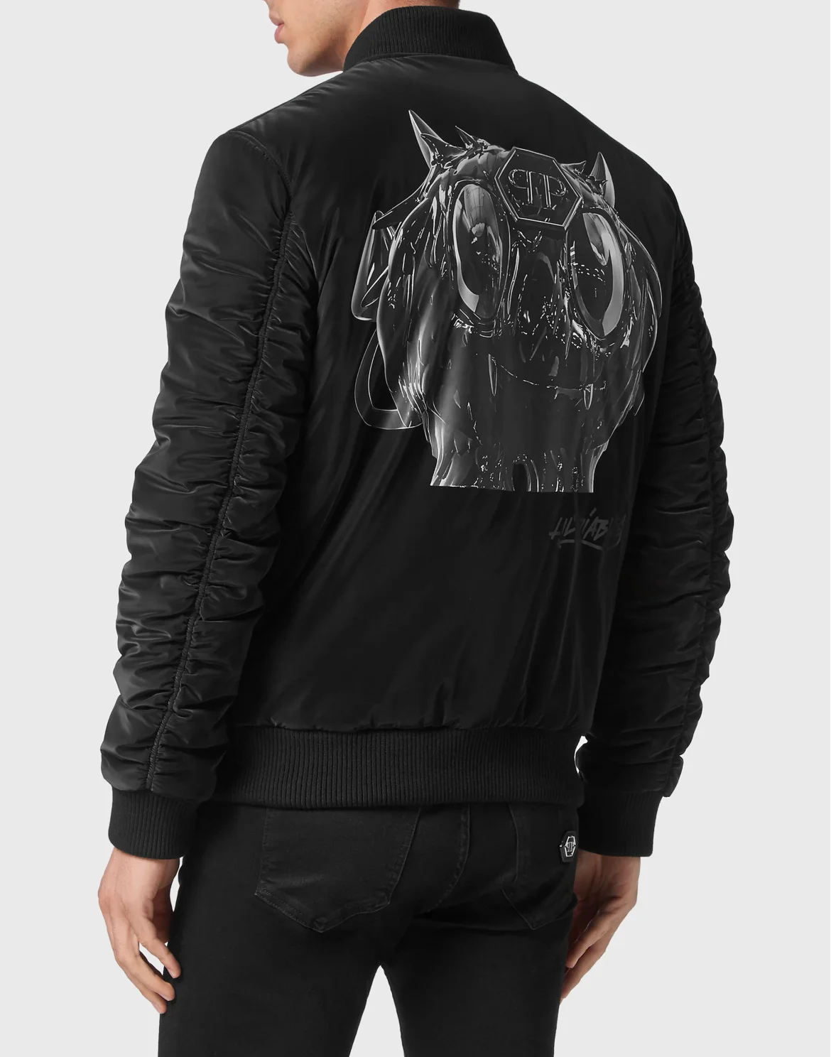 Nylon Bomber Monsters, цвет: Черный