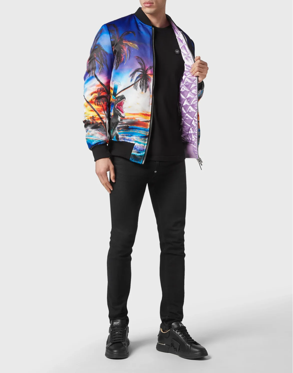 Silk Bomber Hawaii, цвет: Мультиколор