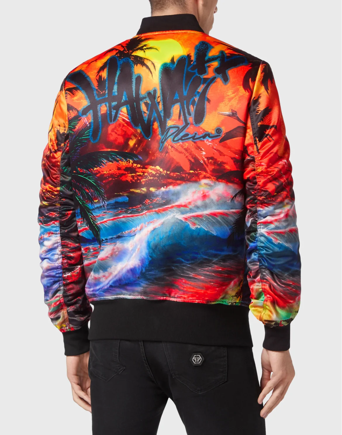 Silk Bomber Hawaii, цвет: Мультиколор