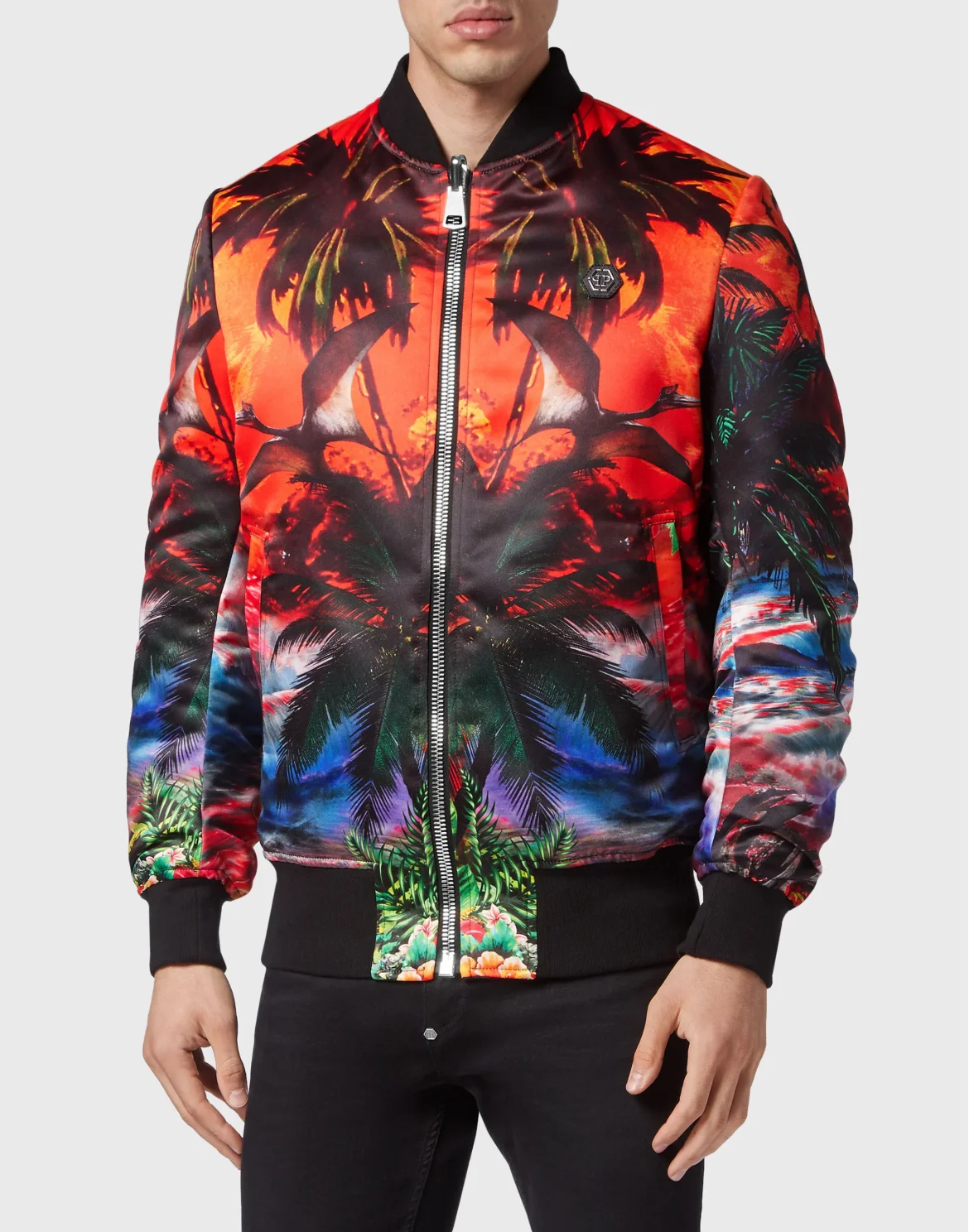 Silk Bomber Hawaii, цвет: Мультиколор