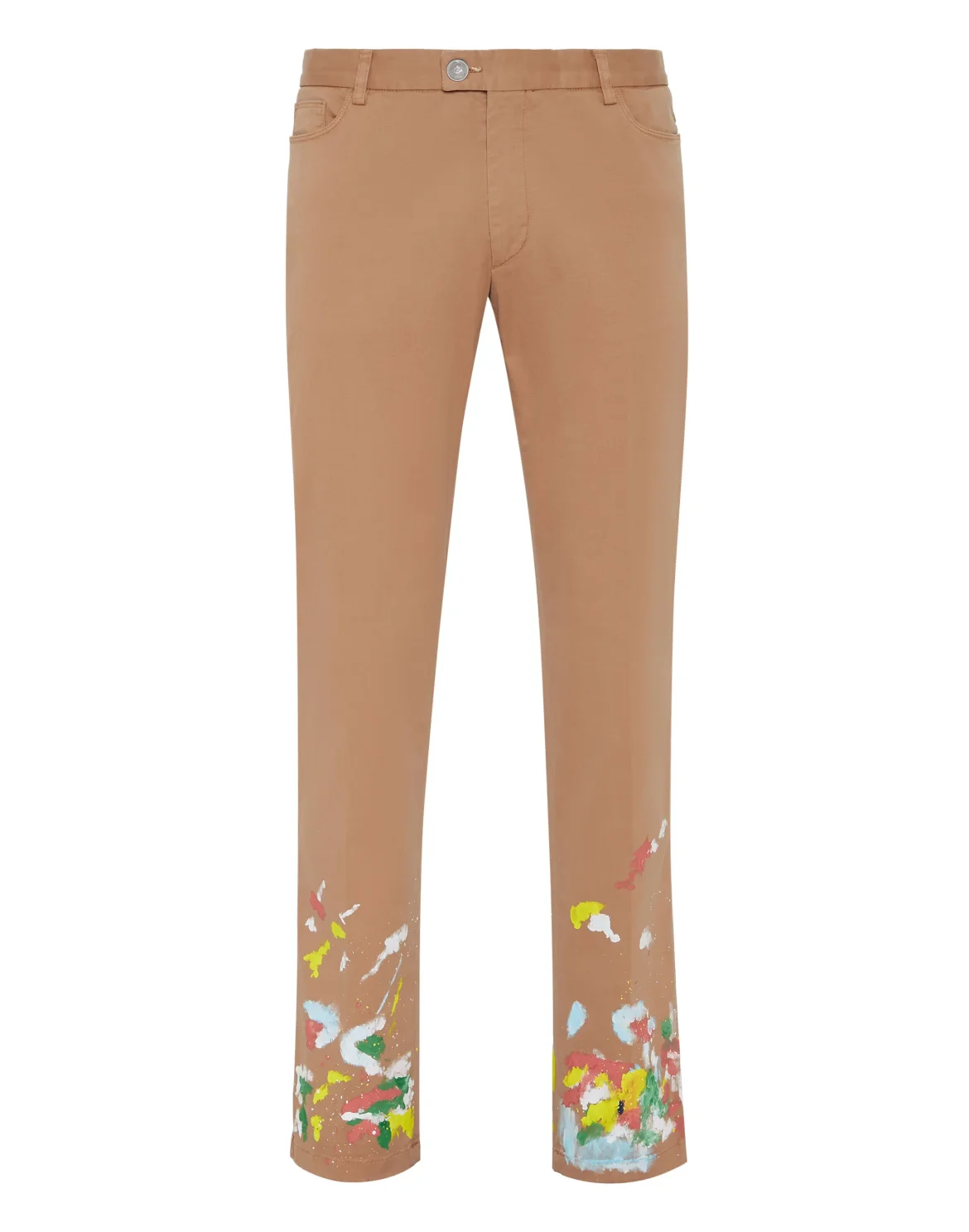 Chinos Trousers Dripping, цвет: Бежевый