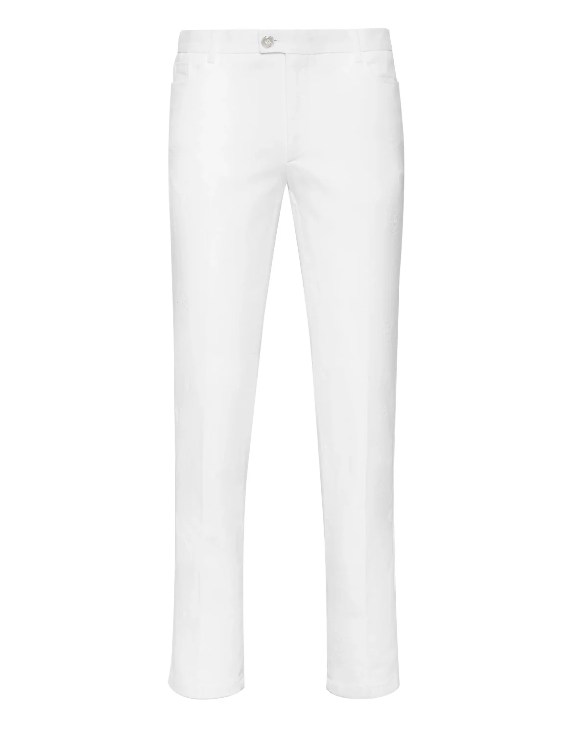 Chinos Trousers Skull, цвет: Белый