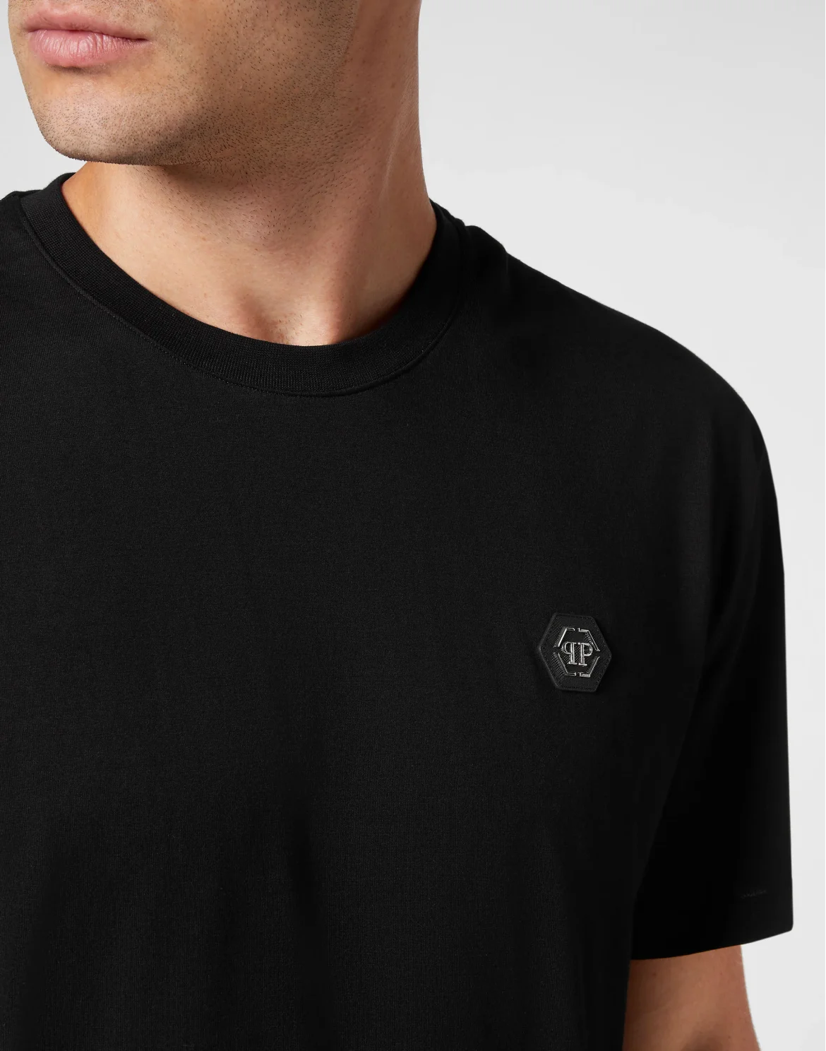 T-shirt Round Neck SS Basic, цвет: Черный