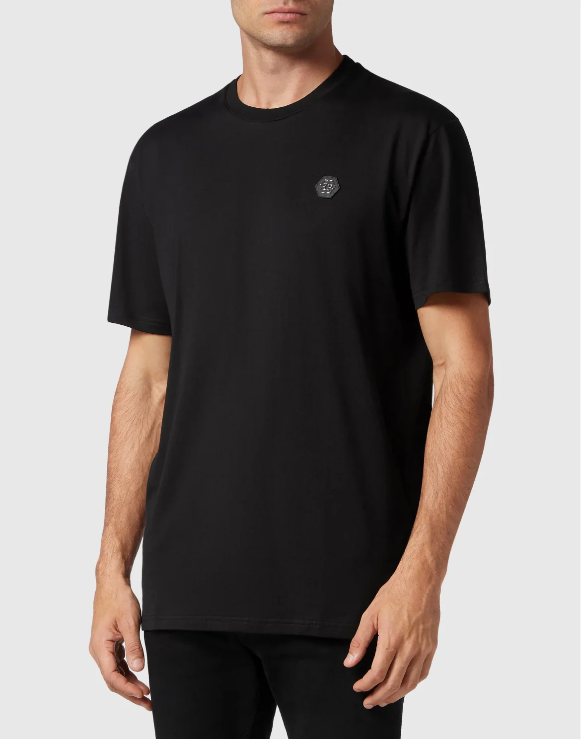 T-shirt Round Neck SS Basic, цвет: Черный