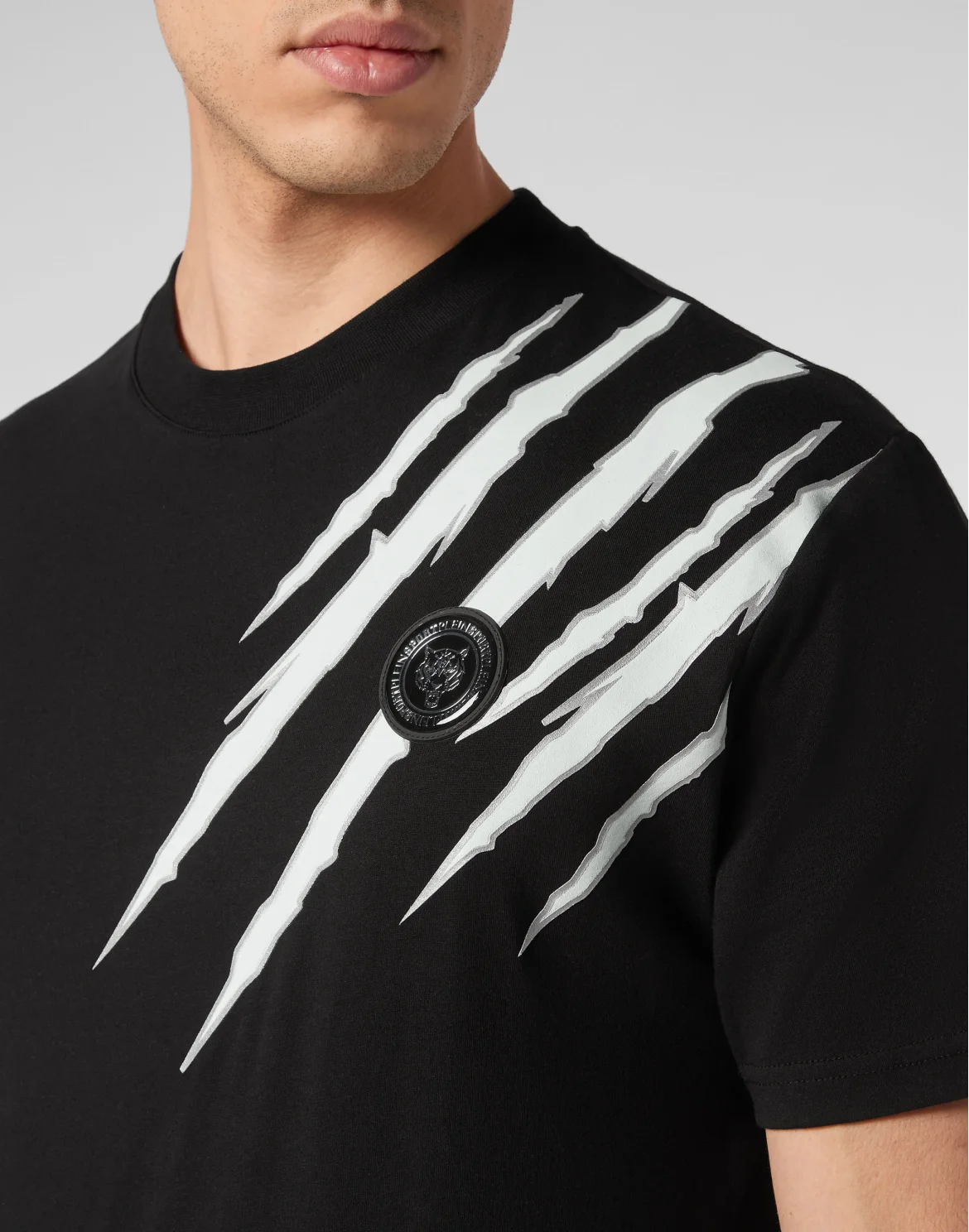 T-shirt Round Neck SS Scratch, цвет: Зеленый