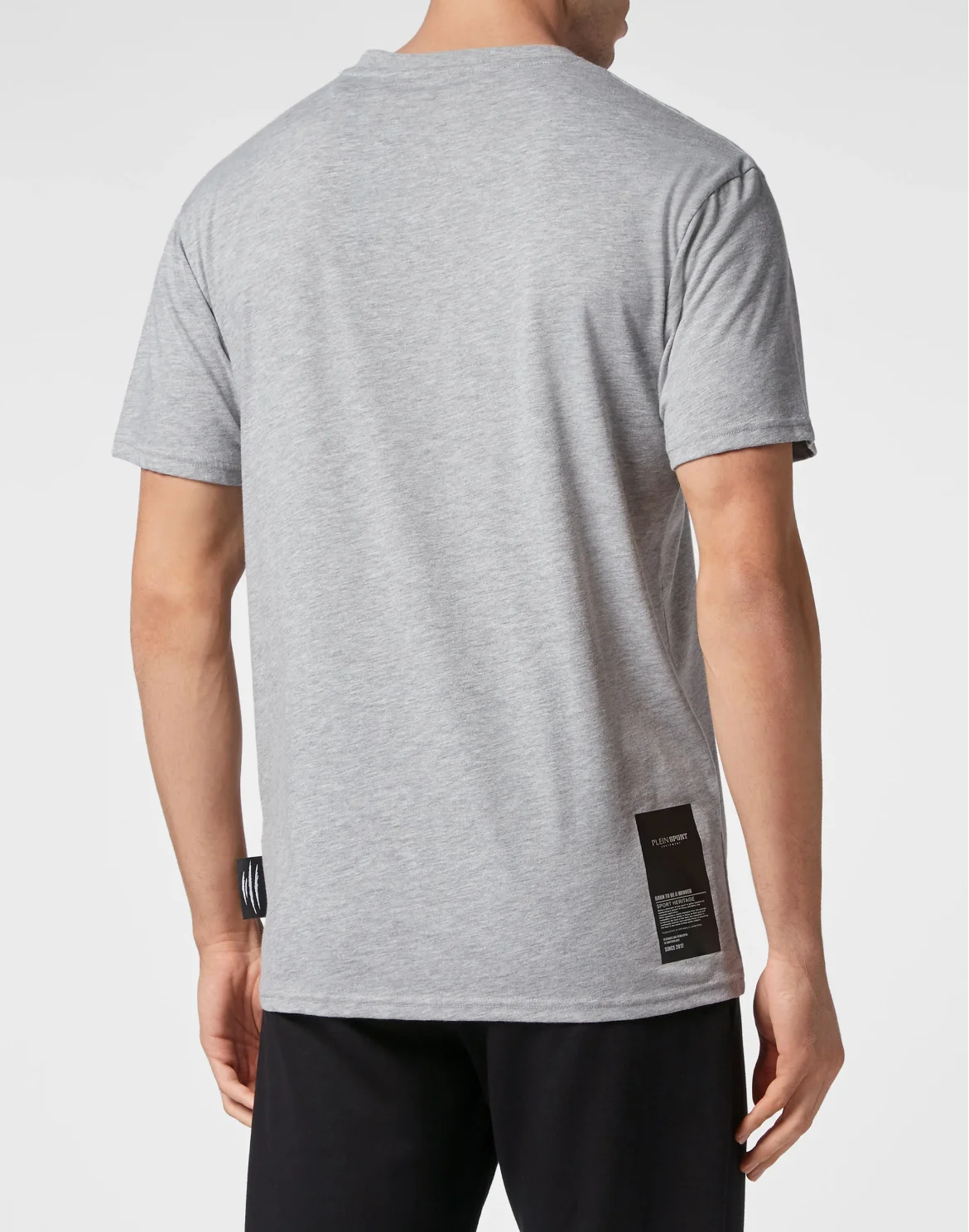 T-shirt Round Neck SS Scratch, цвет: Серый