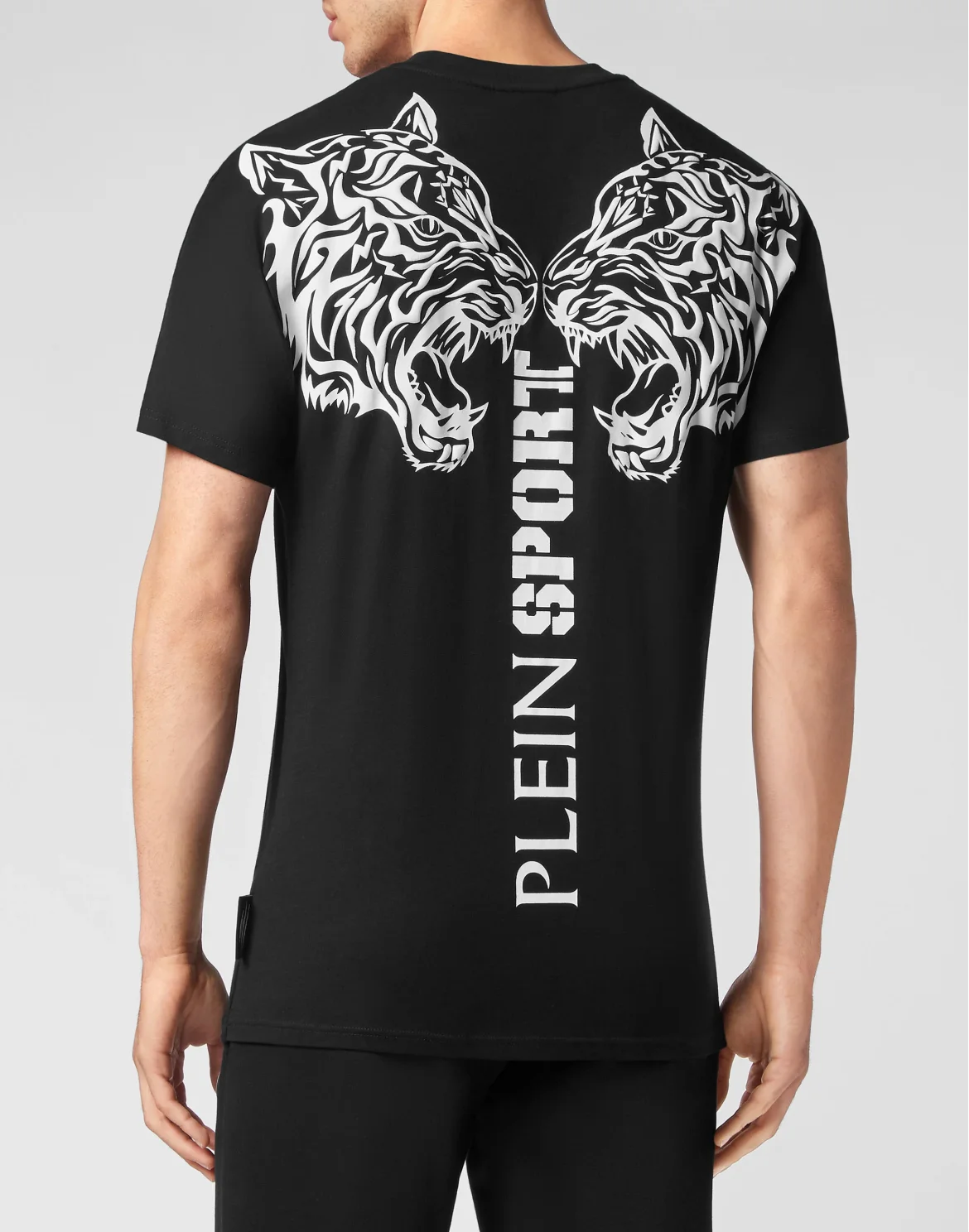 T-shirt Round Neck SS Tiger, цвет: Черный
