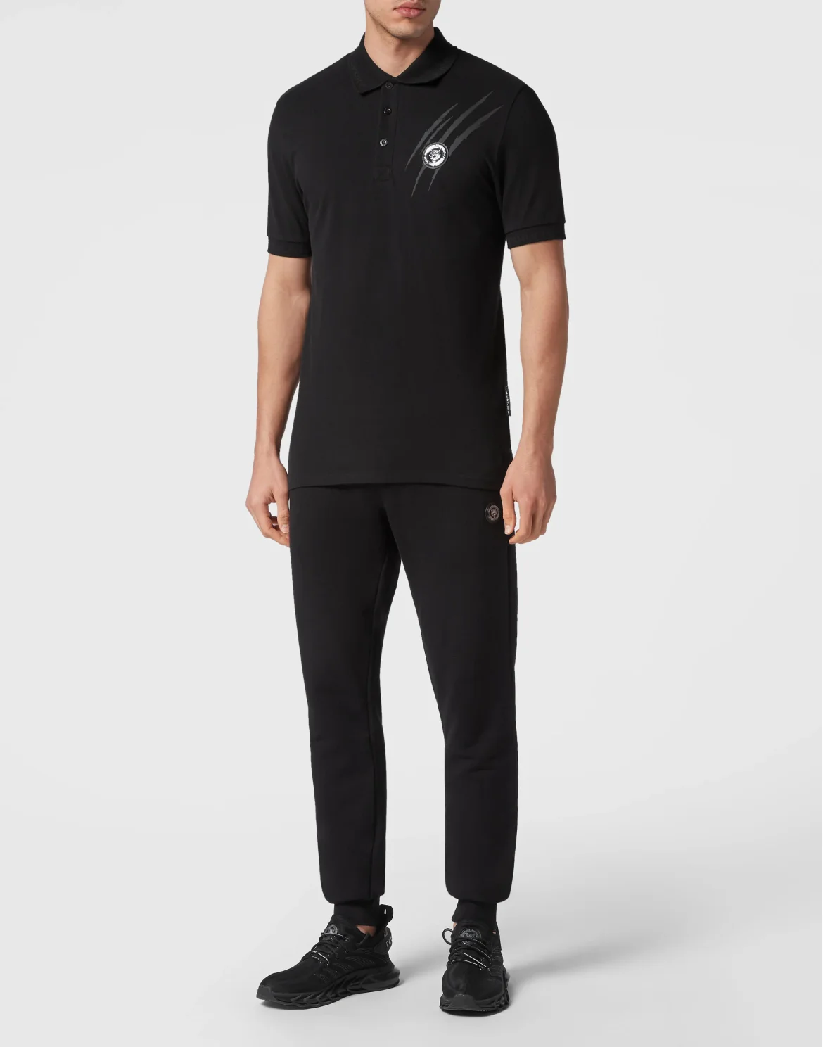 Polo Shirt SS Scratch, цвет: Черный