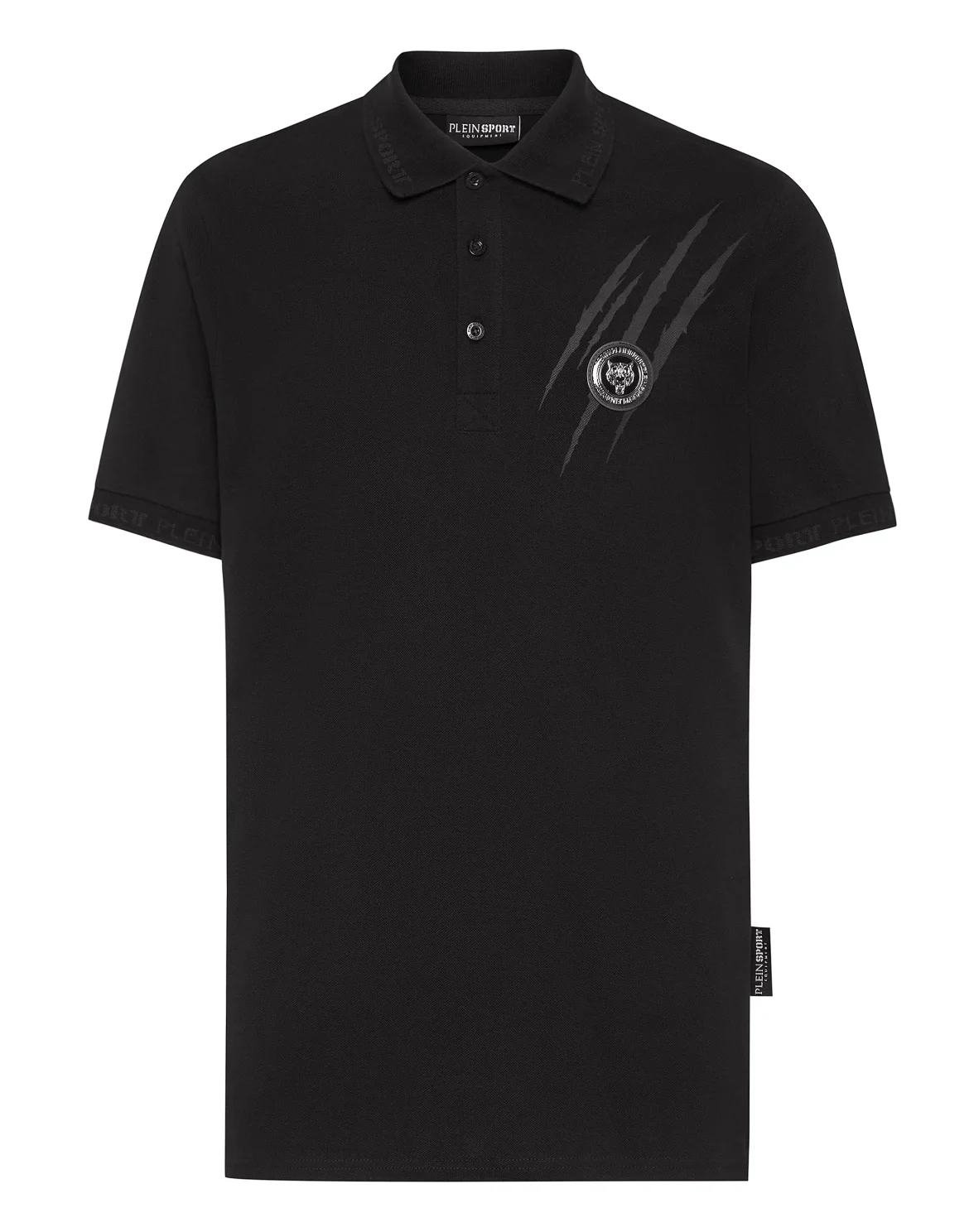 Polo Shirt SS Scratch, цвет: Черный