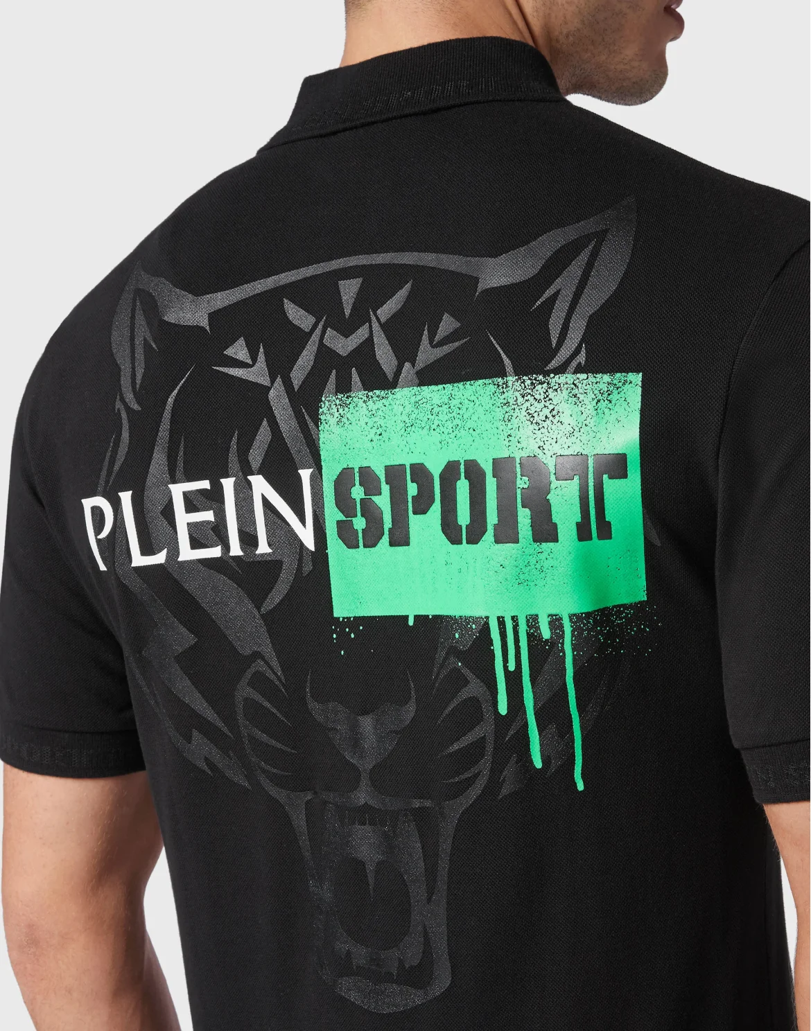 Polo Shirt SS Tiger, цвет: Черный