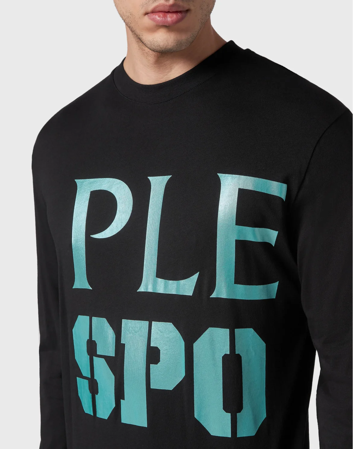 T-shirt Round Neck LS, цвет: Зеленый
