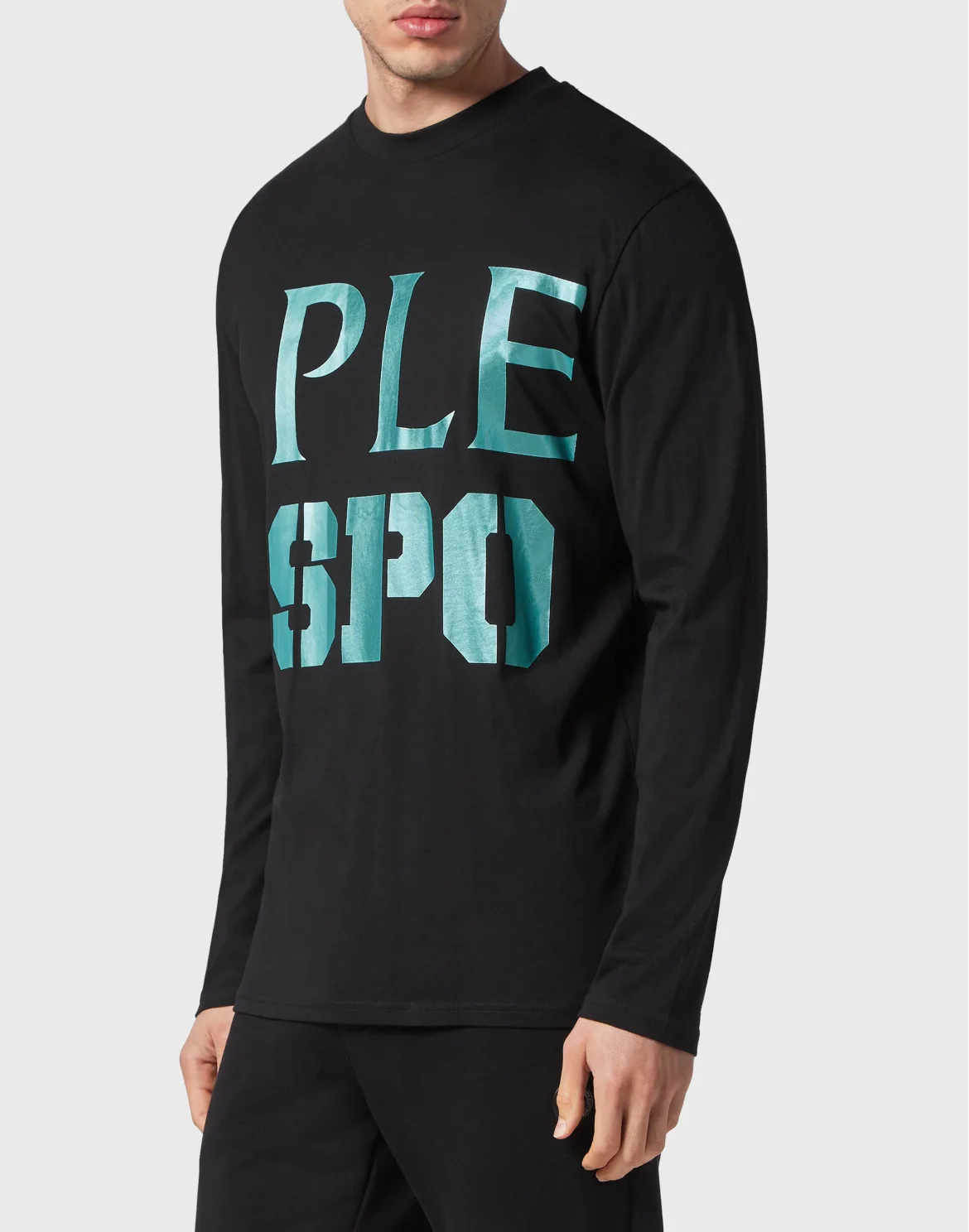 T-shirt Round Neck LS, цвет: Зеленый
