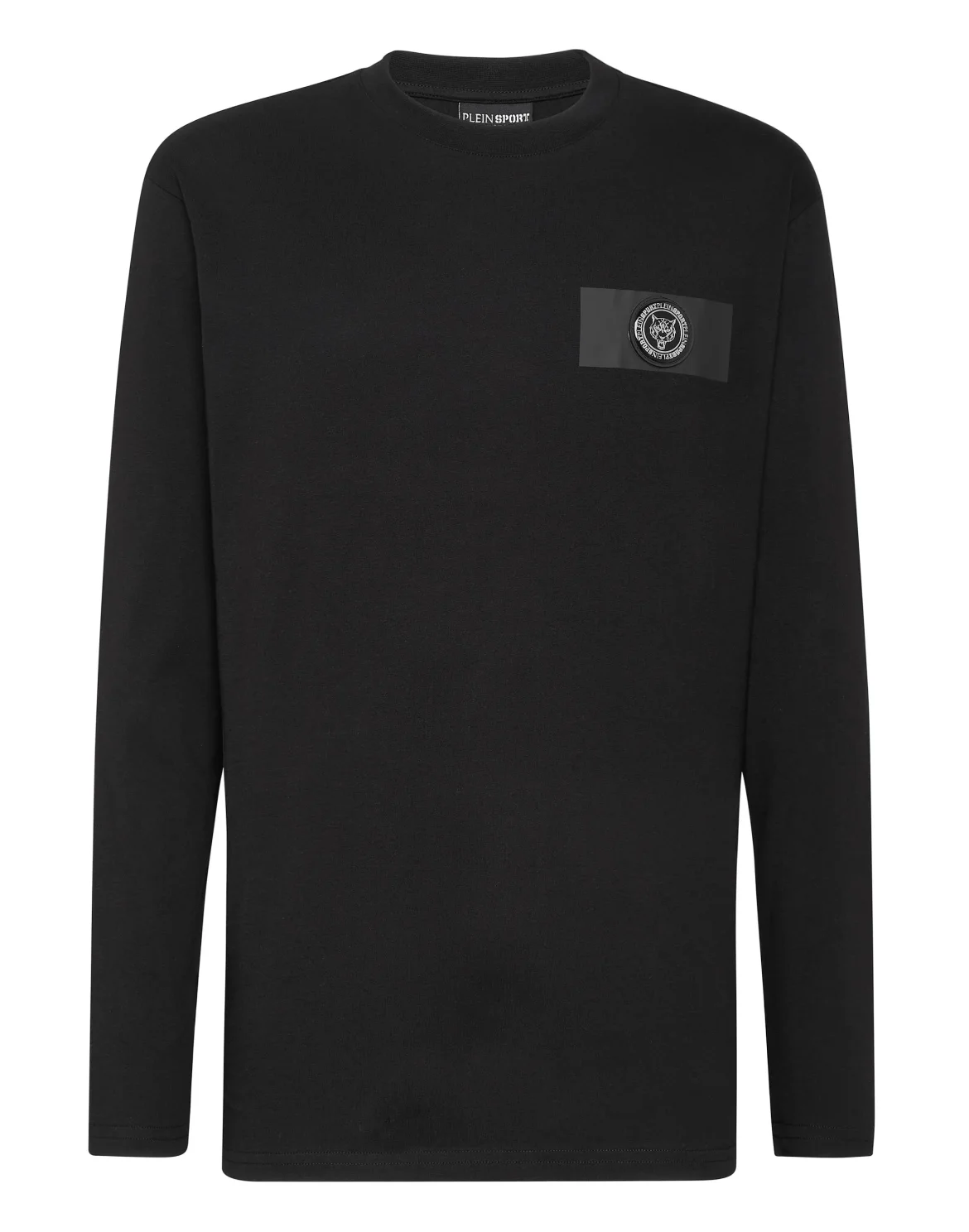 T-shirt Round Neck LS, цвет: Черный