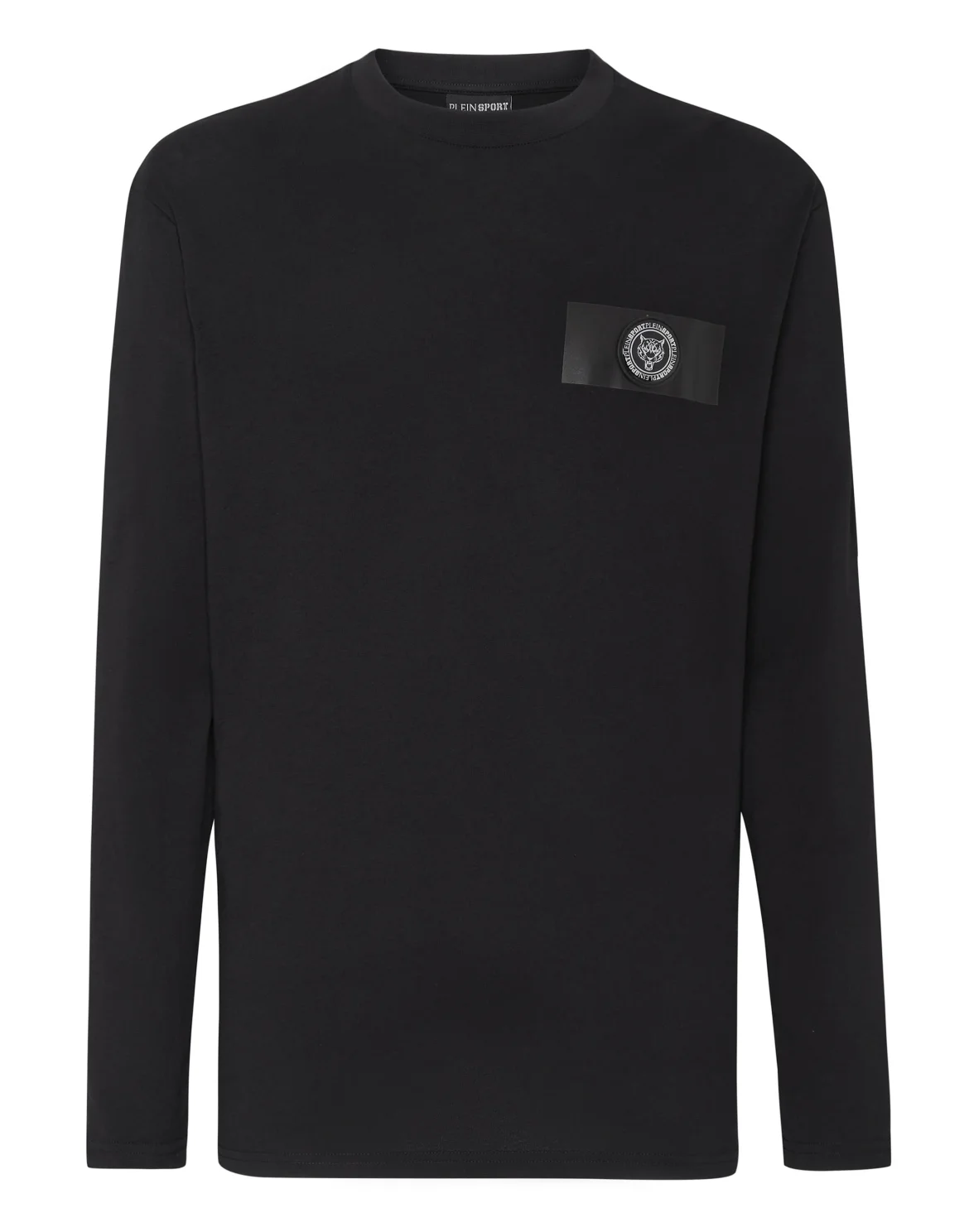 T-shirt Round Neck LS Tiger, цвет: Черный