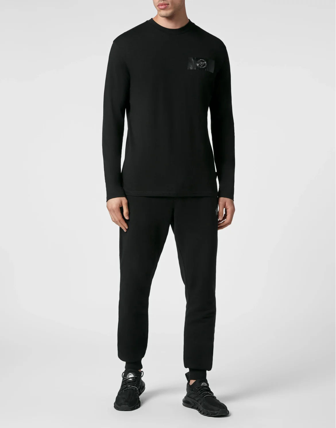 T-shirt Round Neck LS Tiger, цвет: Зеленый