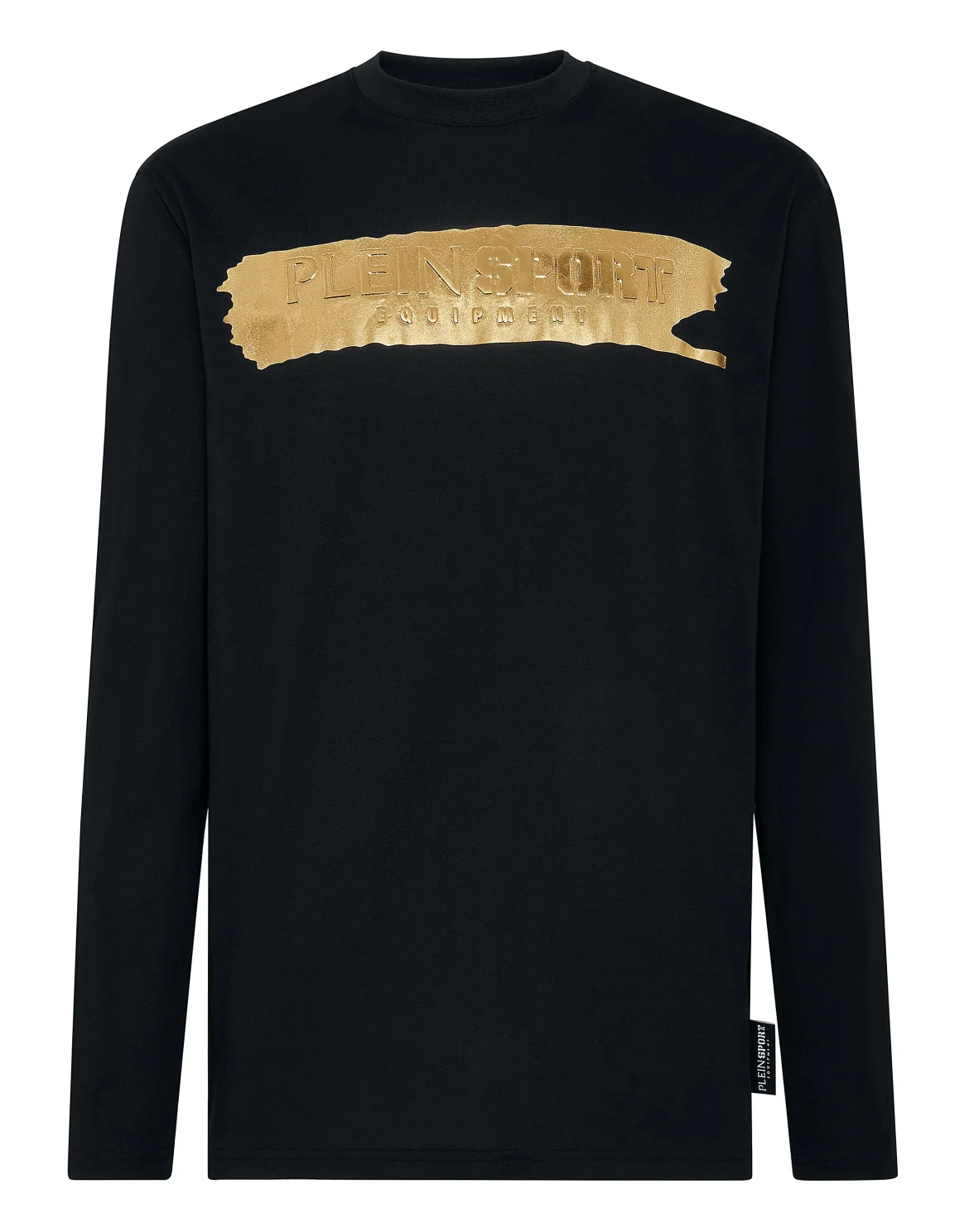 T-shirt Round Neck LS, цвет: Черный
