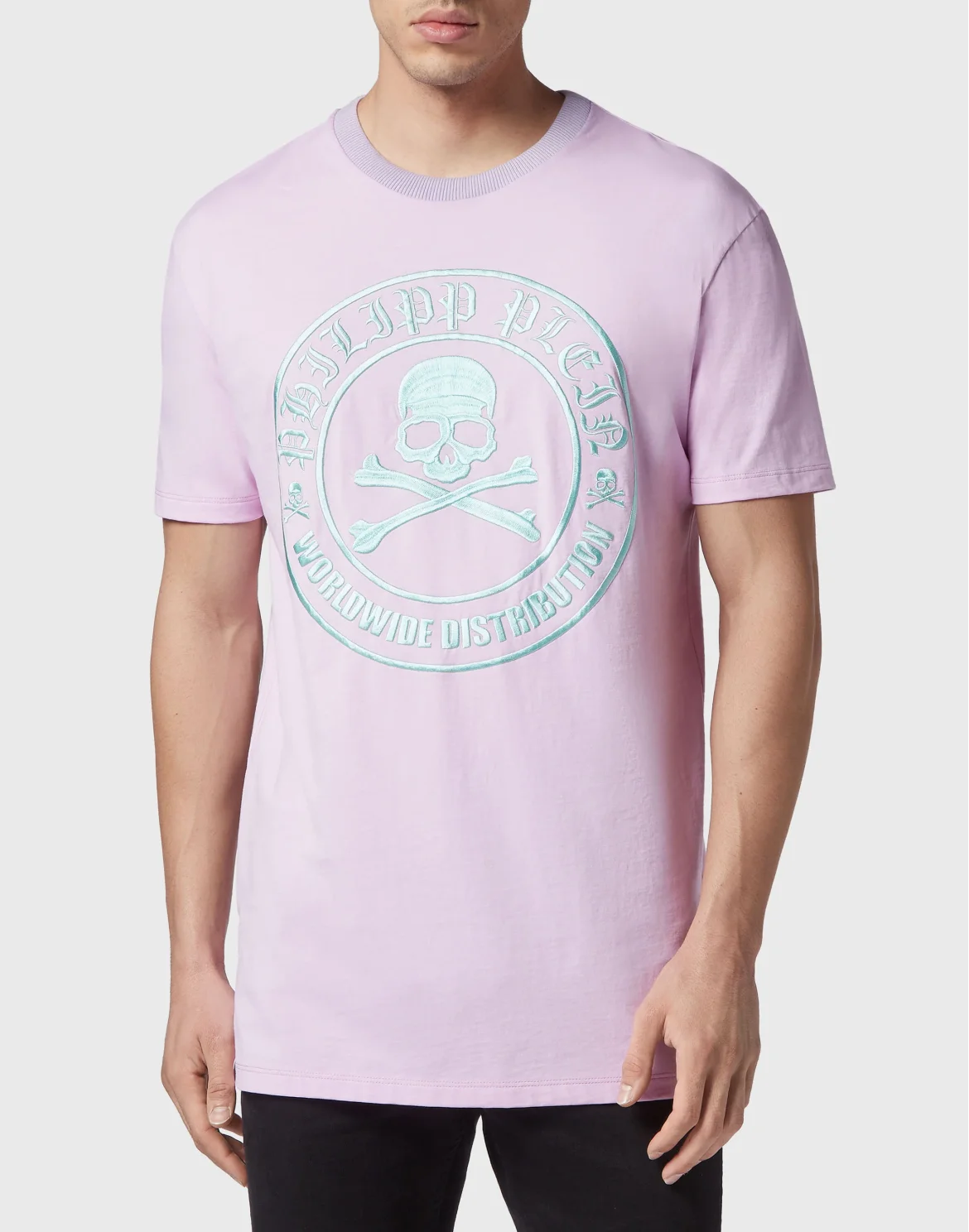 T-shirt Round Neck SS Skull&Bones, цвет: Синий
