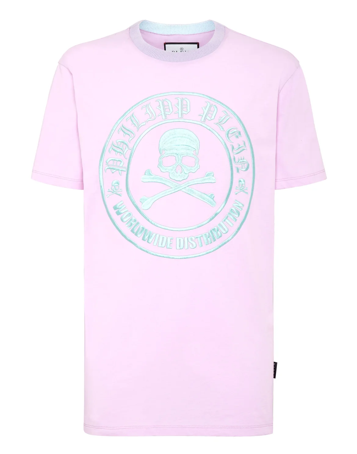 T-shirt Round Neck SS Skull&Bones, цвет: Синий