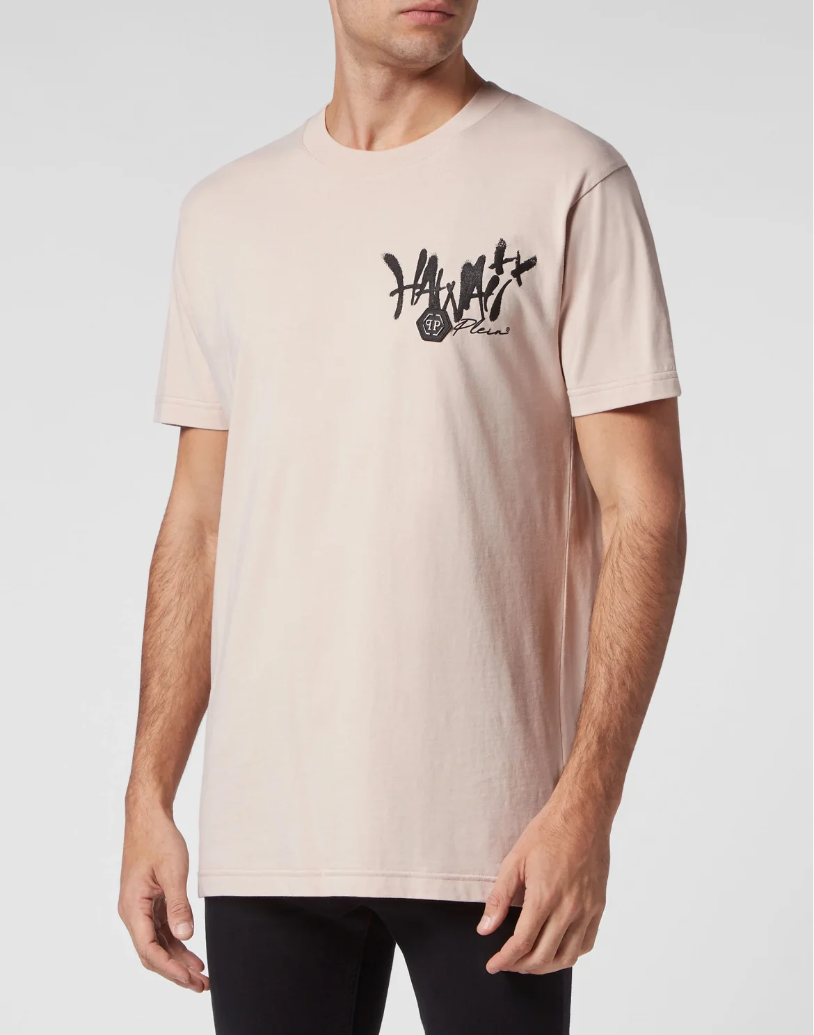 T-shirt Round Neck SS Hawaii, цвет: Бежевый