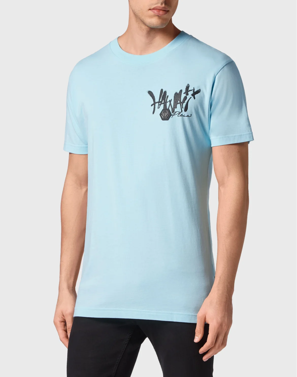 T-shirt Round Neck SS Hawaii, цвет: Голубой