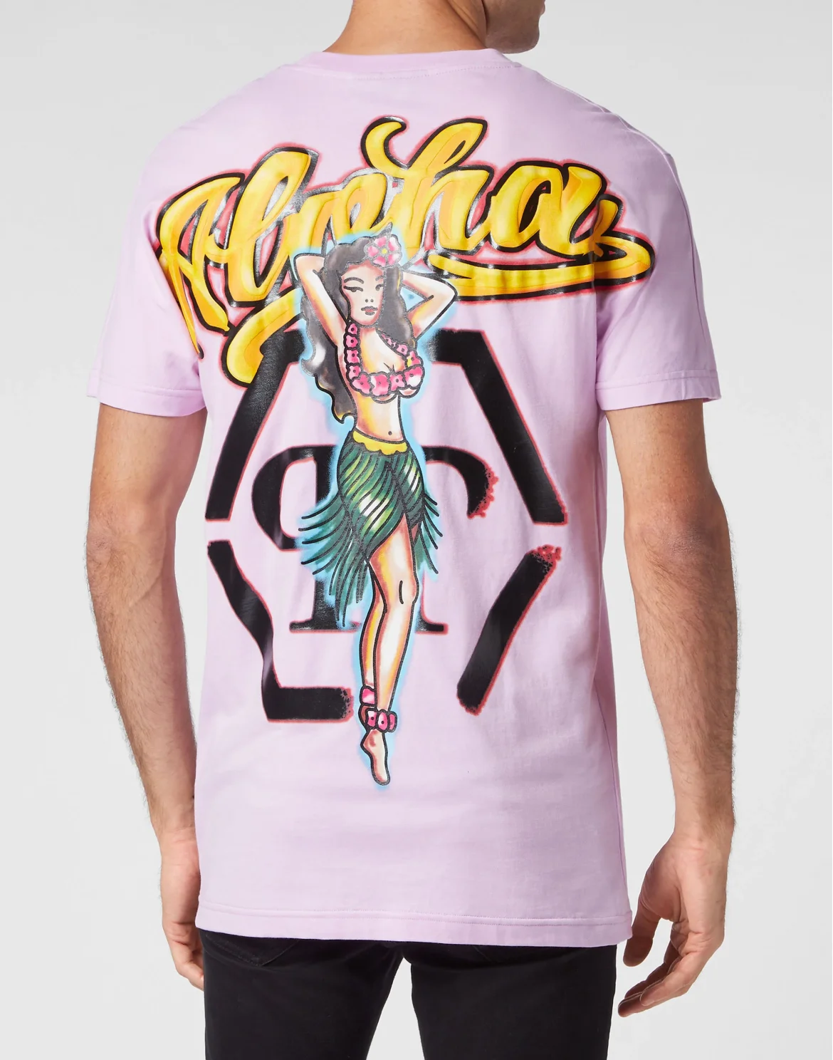 T-shirt Round Neck SS Hawaii, цвет: Розовый