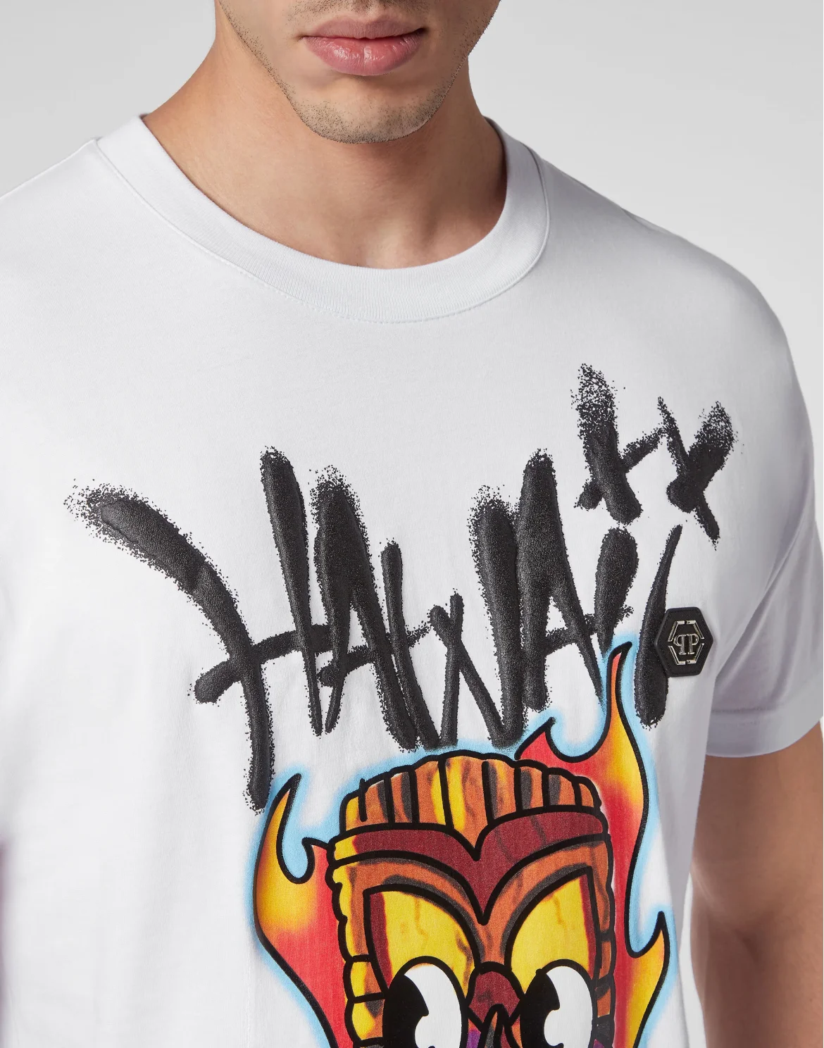 T-shirt Round Neck SS Hawaii, цвет: Белый